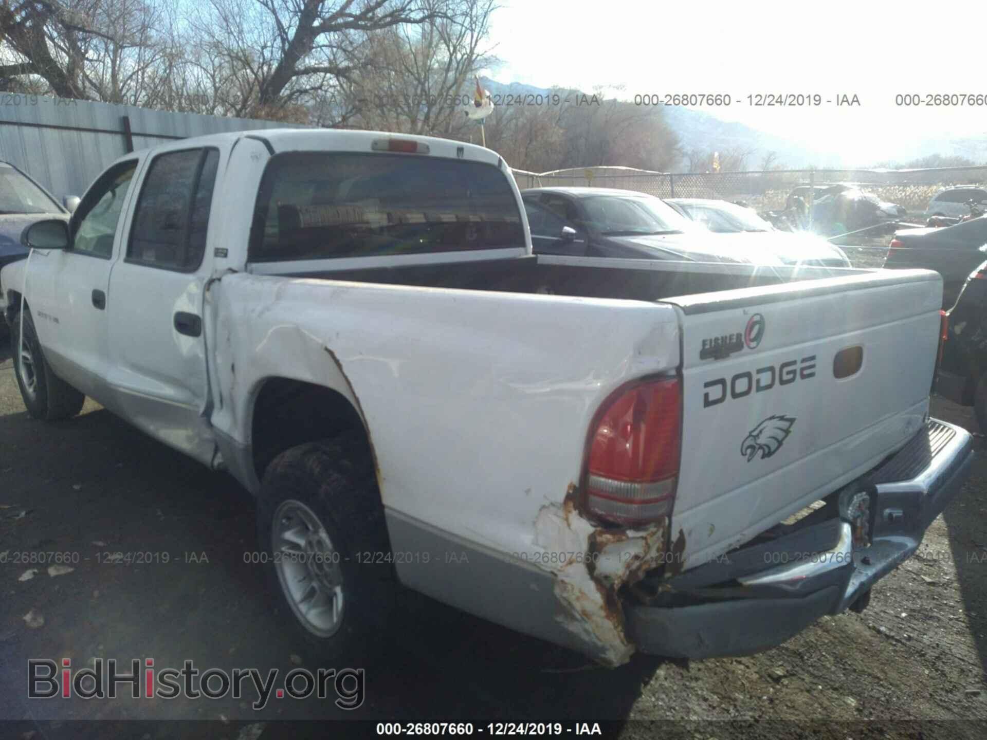 2000 DODGE DAKOTA - VIN: 1B7GL2AN7YS754248 - Фото 3