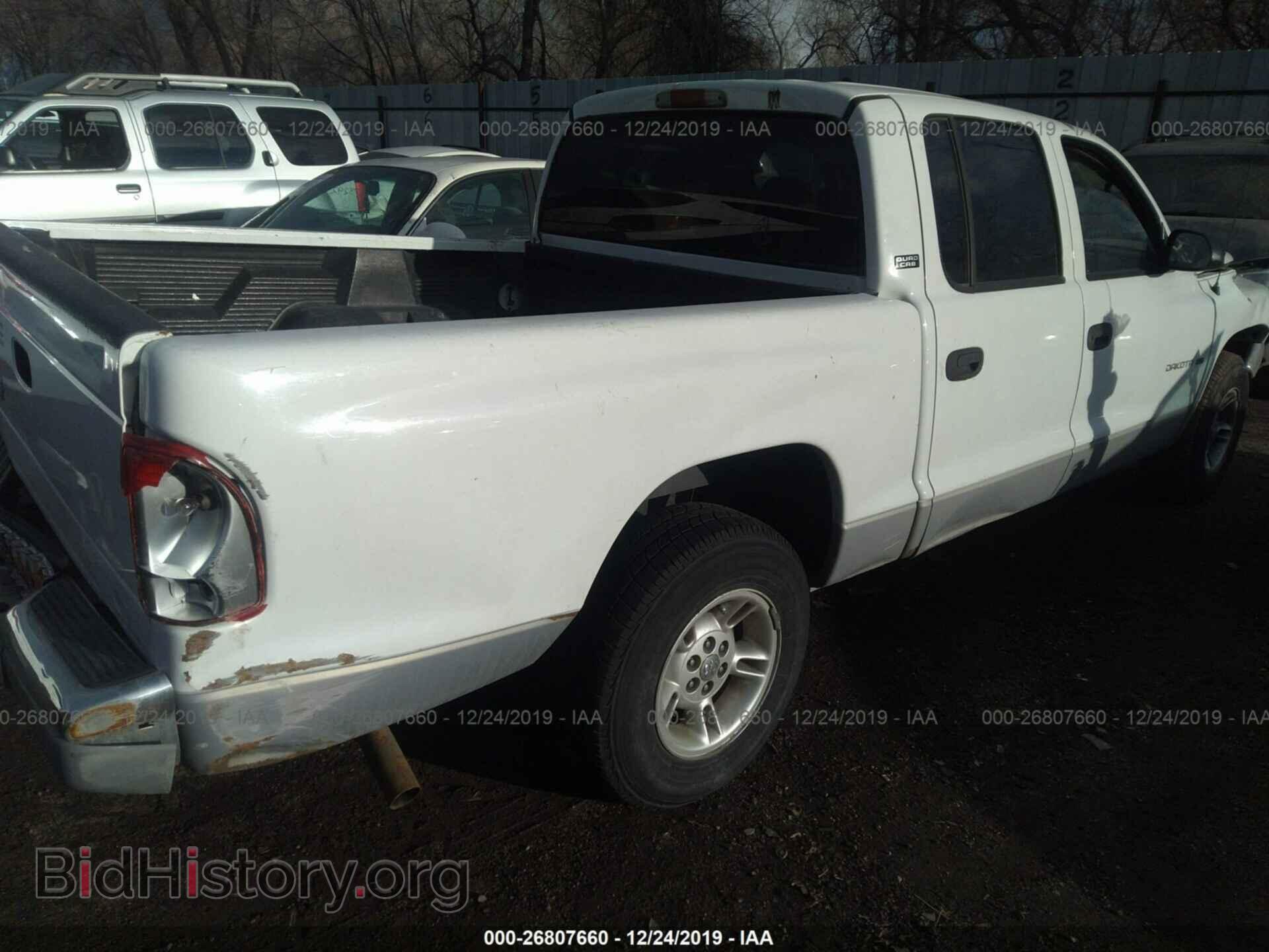 2000 DODGE DAKOTA - VIN: 1B7GL2AN7YS754248 - Фото 4