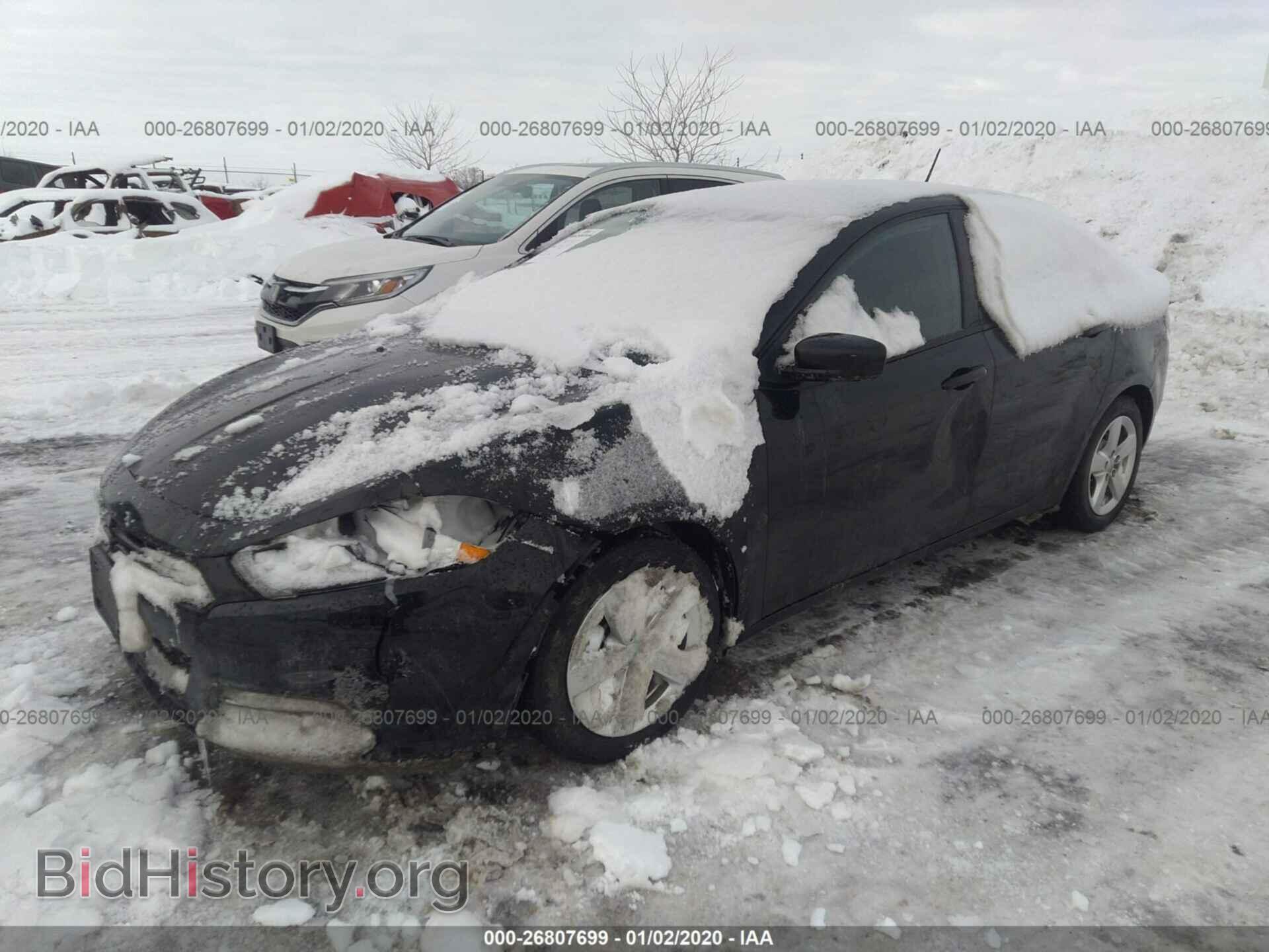 2015 DODGE DART - VIN: 1C3CDFBBXFD403136 - Фото 2
