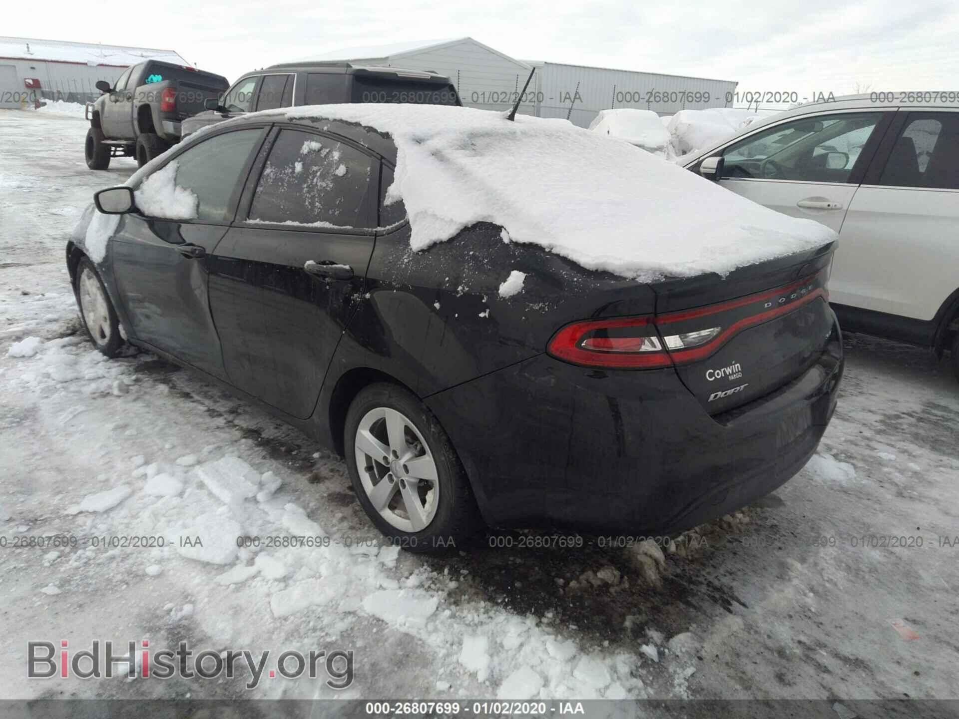 2015 DODGE DART - VIN: 1C3CDFBBXFD403136 - Фото 3