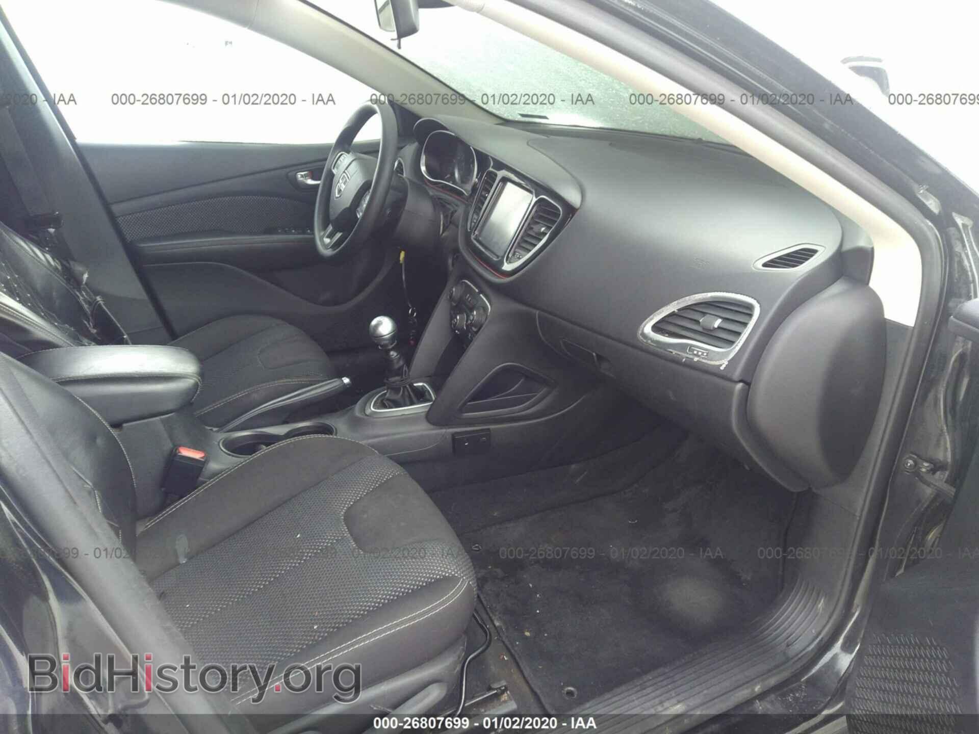 2015 DODGE DART - VIN: 1C3CDFBBXFD403136 - Фото 5