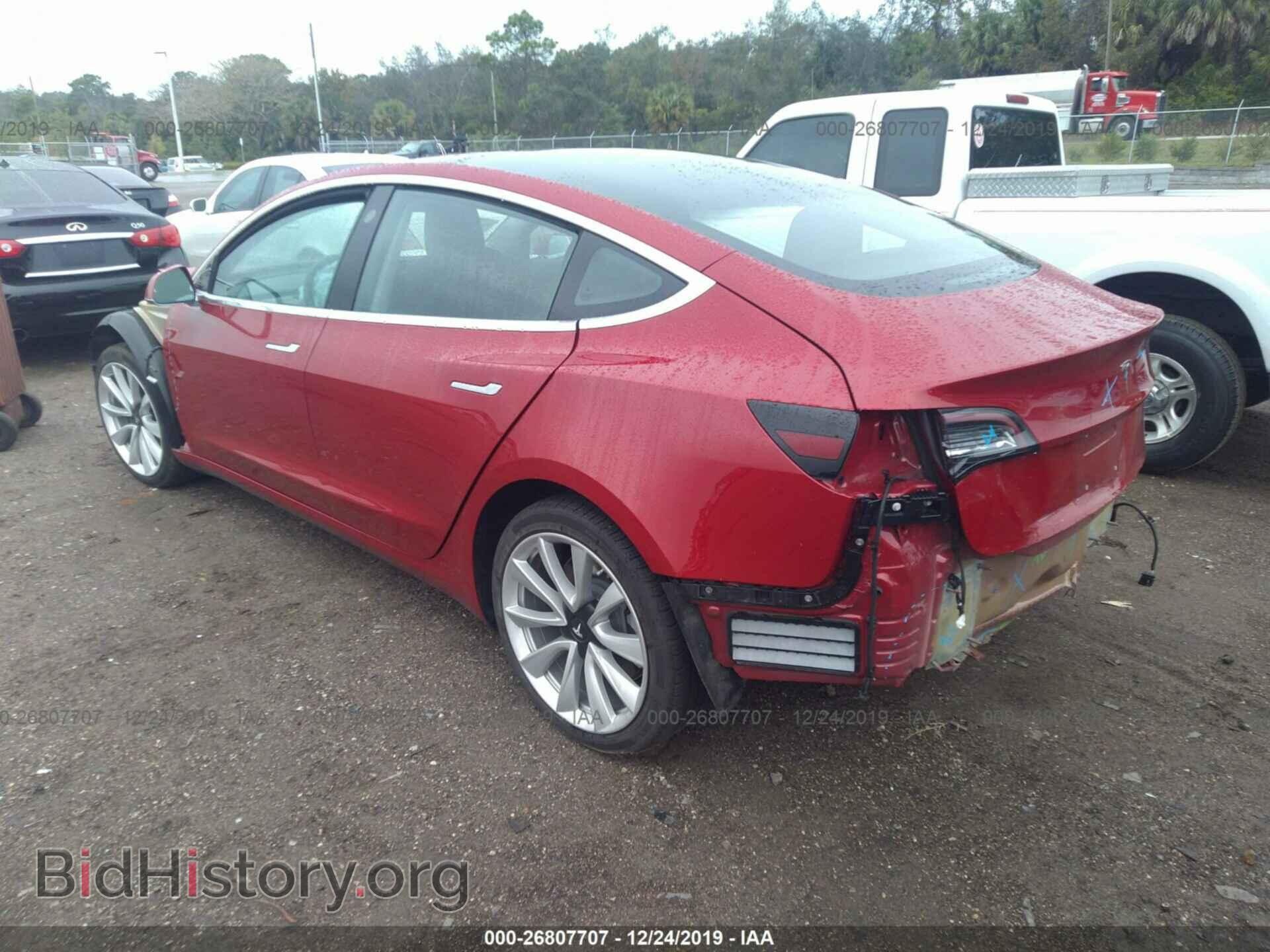 2018 TESLA MODEL 3 - VIN: 5YJ3E1EA3JF126197 - Фото 3