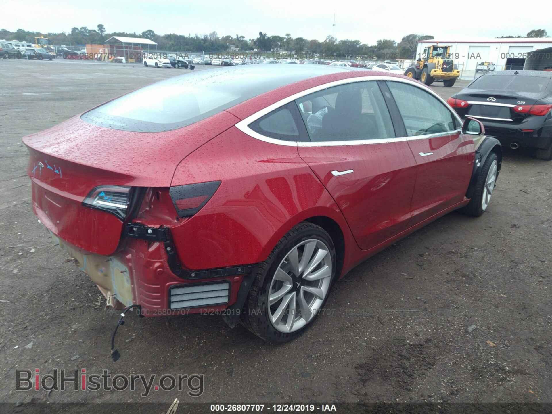 2018 TESLA MODEL 3 - VIN: 5YJ3E1EA3JF126197 - Фото 4