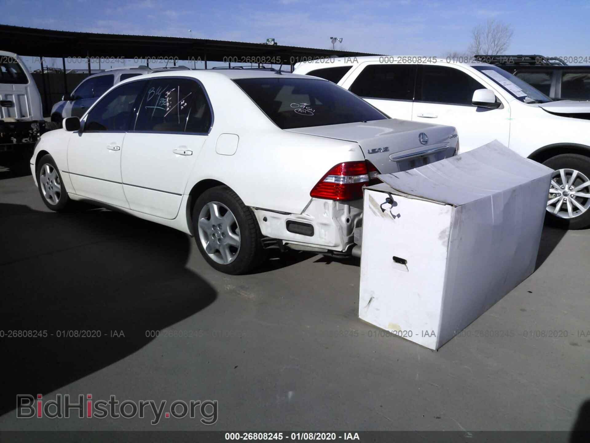 2004 LEXUS LS - VIN: JTHBN36F940141158 - Photo 3