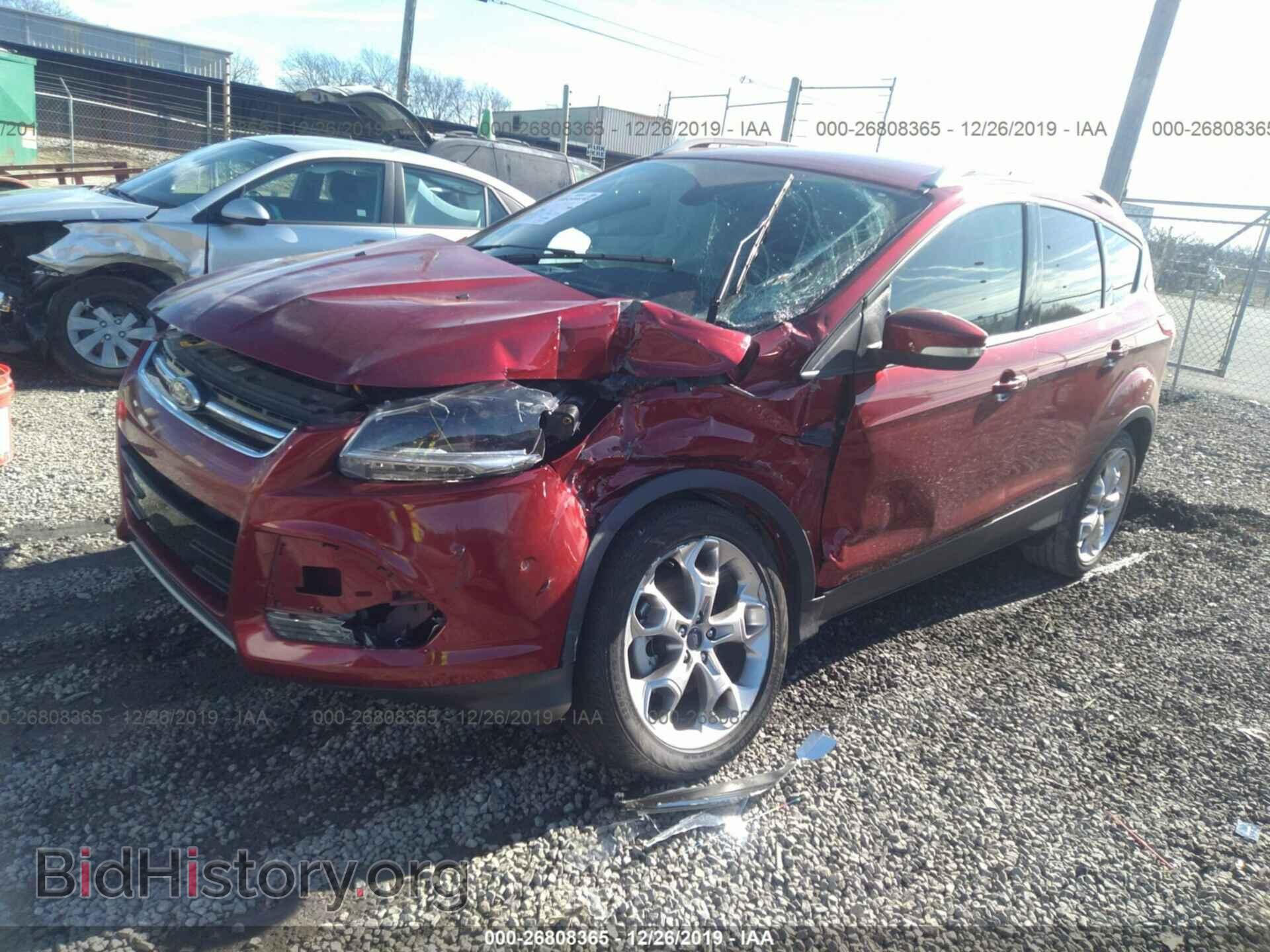 2014 FORD ESCAPE - VIN: 1FMCU0JX2EUE20366 - Фото 2