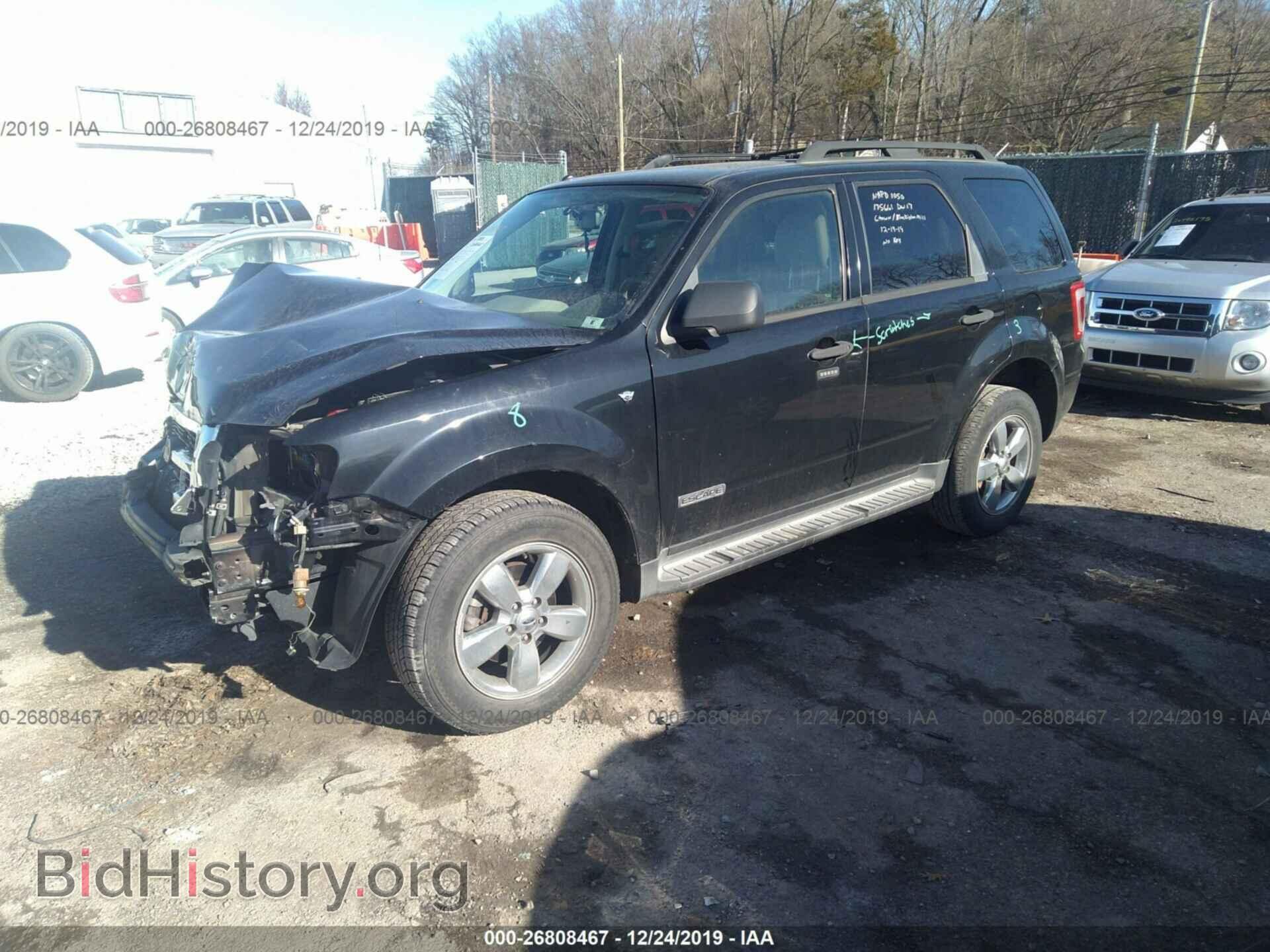 2008 FORD ESCAPE - VIN: 1FMCU03118KD51288 - Photo 2