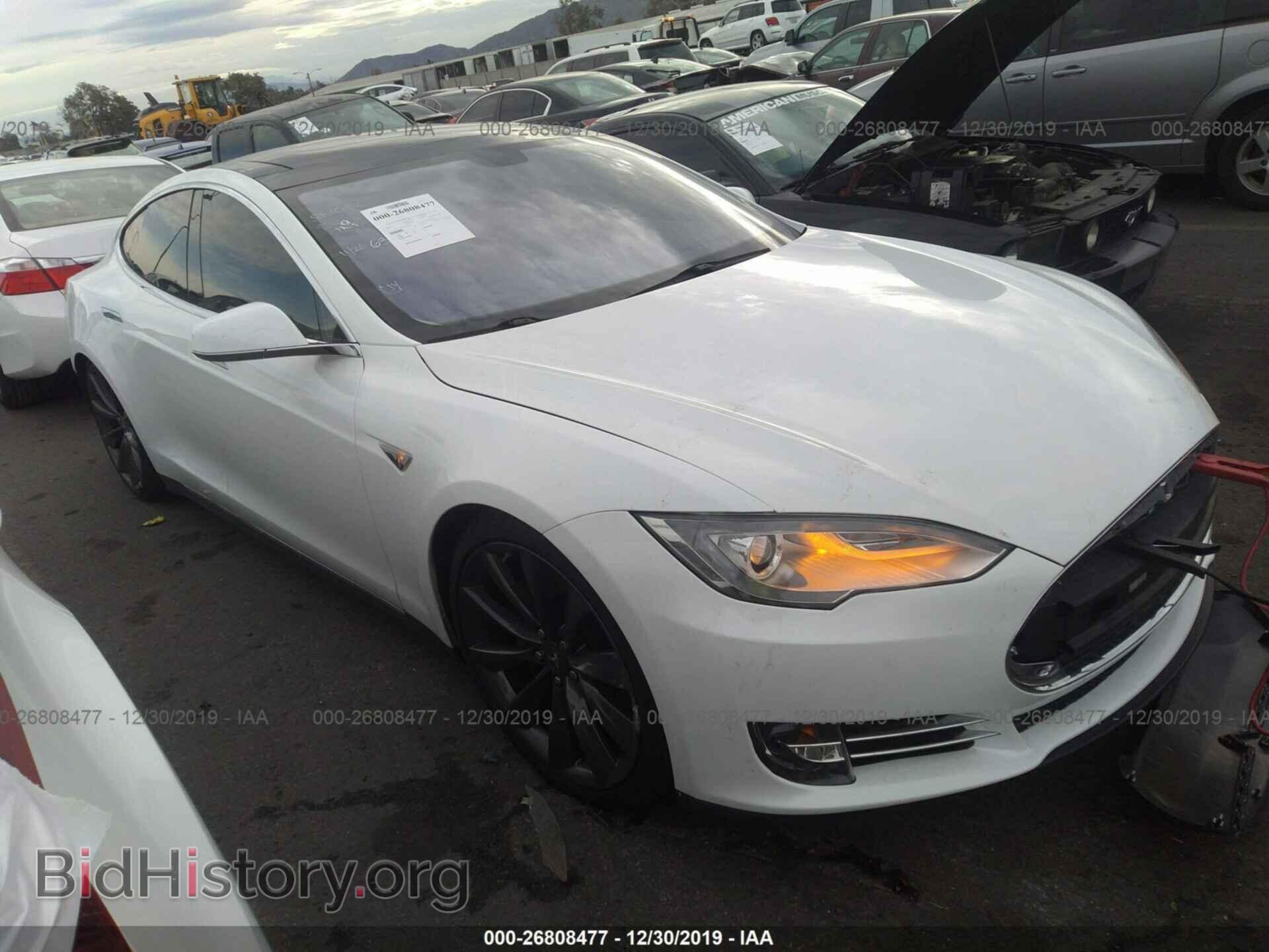 Photo 5YJSA1DP5DFP09971 - TESLA MODEL S 2013