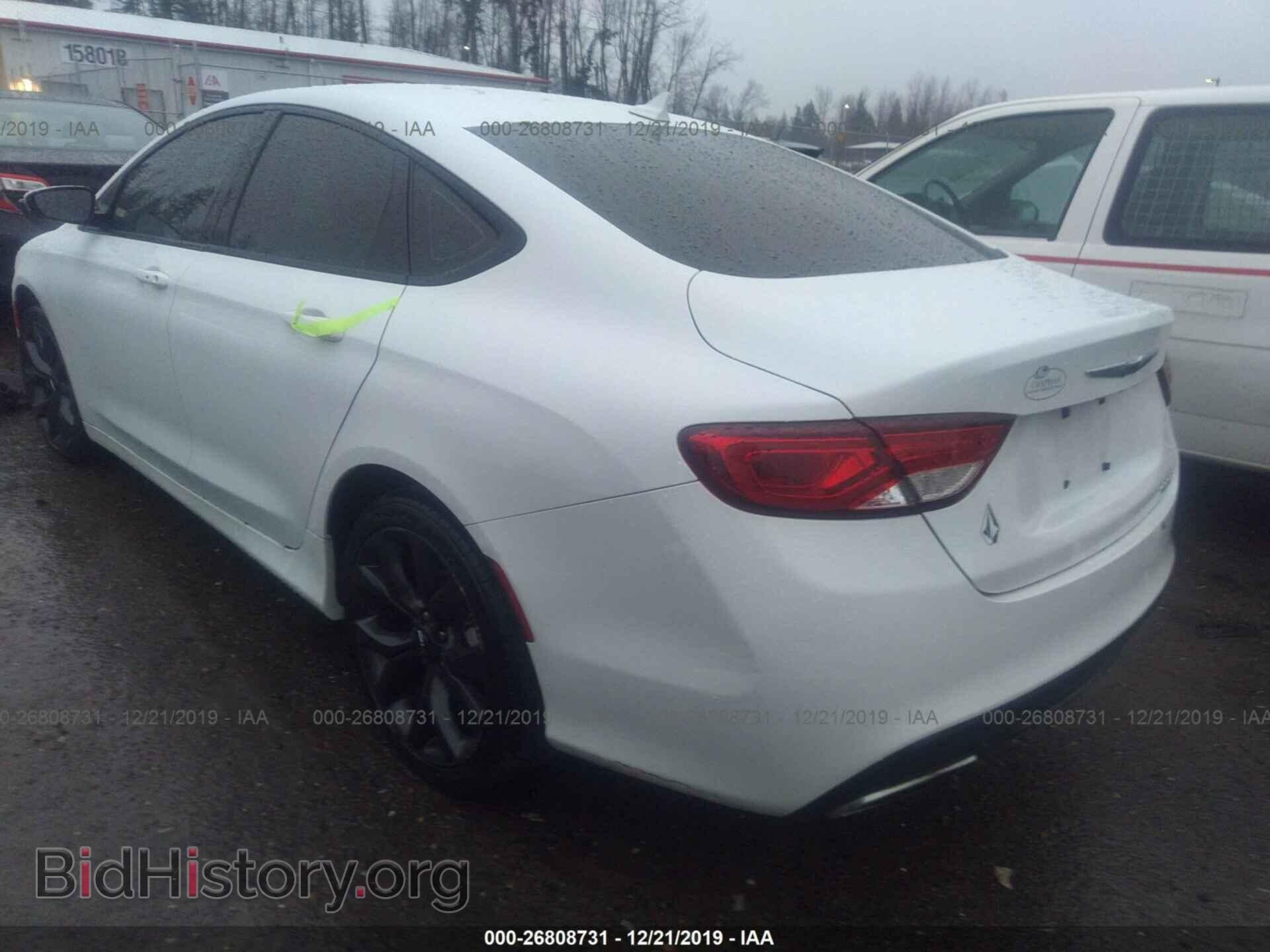 2016 CHRYSLER 200 - VIN: 1C3CCCBB3GN113849 - Фото 3