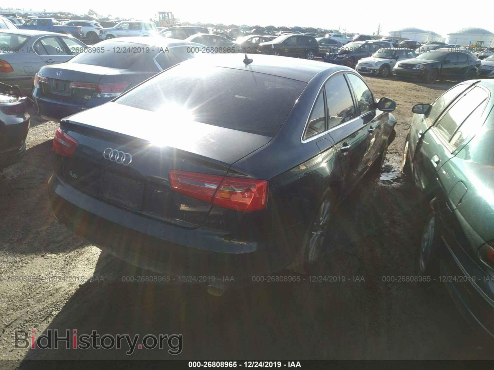 2013 AUDI A6 - VIN: WAUGFAFC0DN120875 - Фото 4