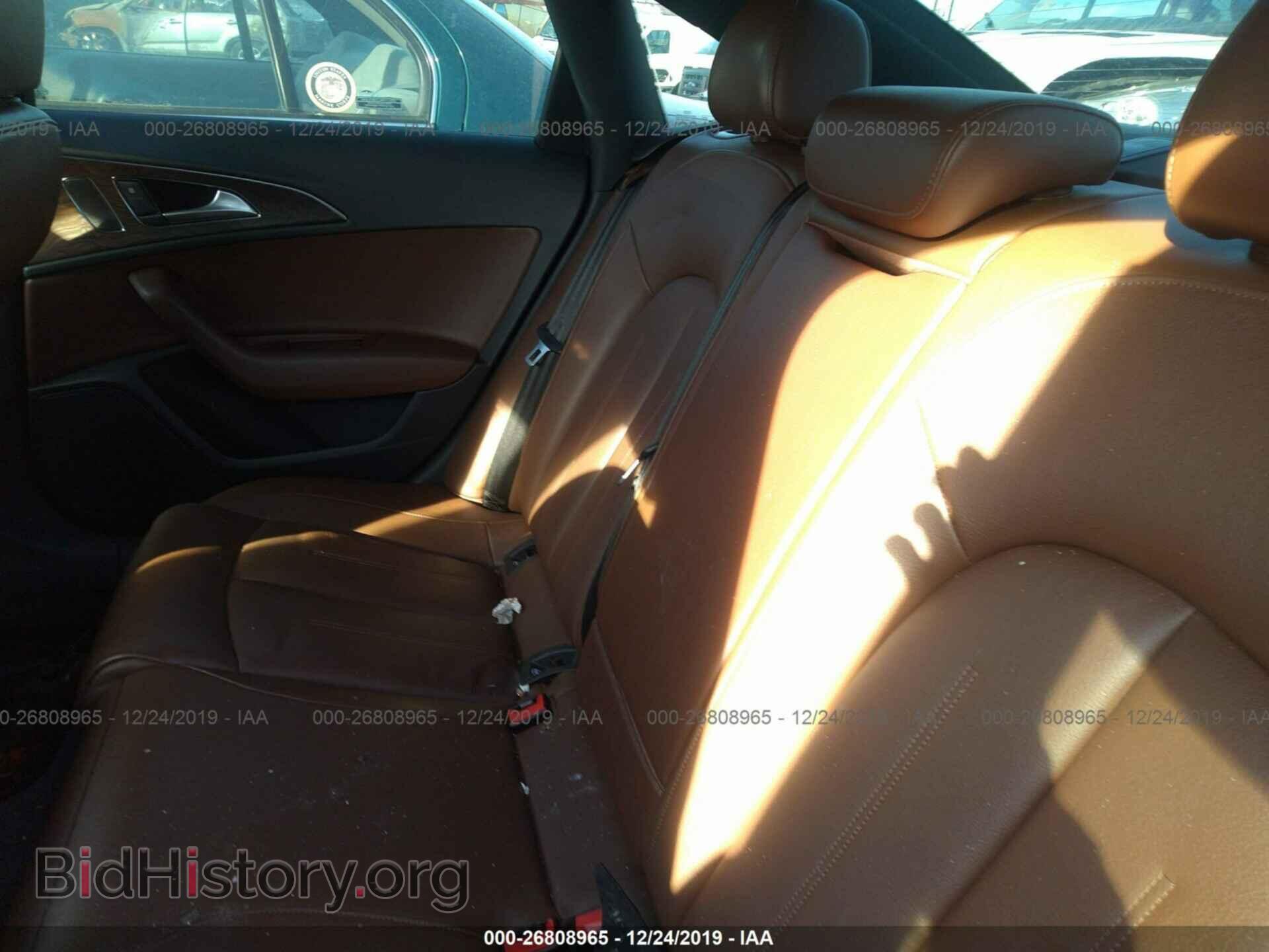 2013 AUDI A6 - VIN: WAUGFAFC0DN120875 - Фото 8