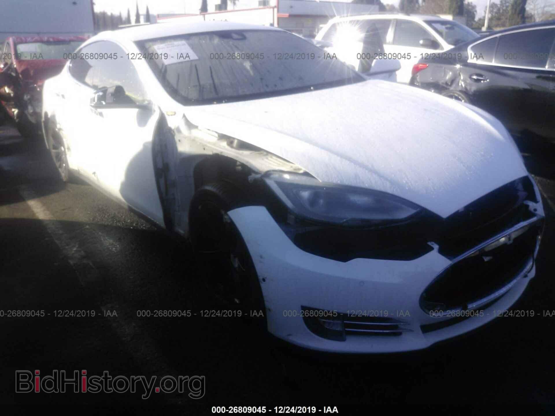 Photo 5YJSA1E17FF114133 - TESLA MODEL S 2015