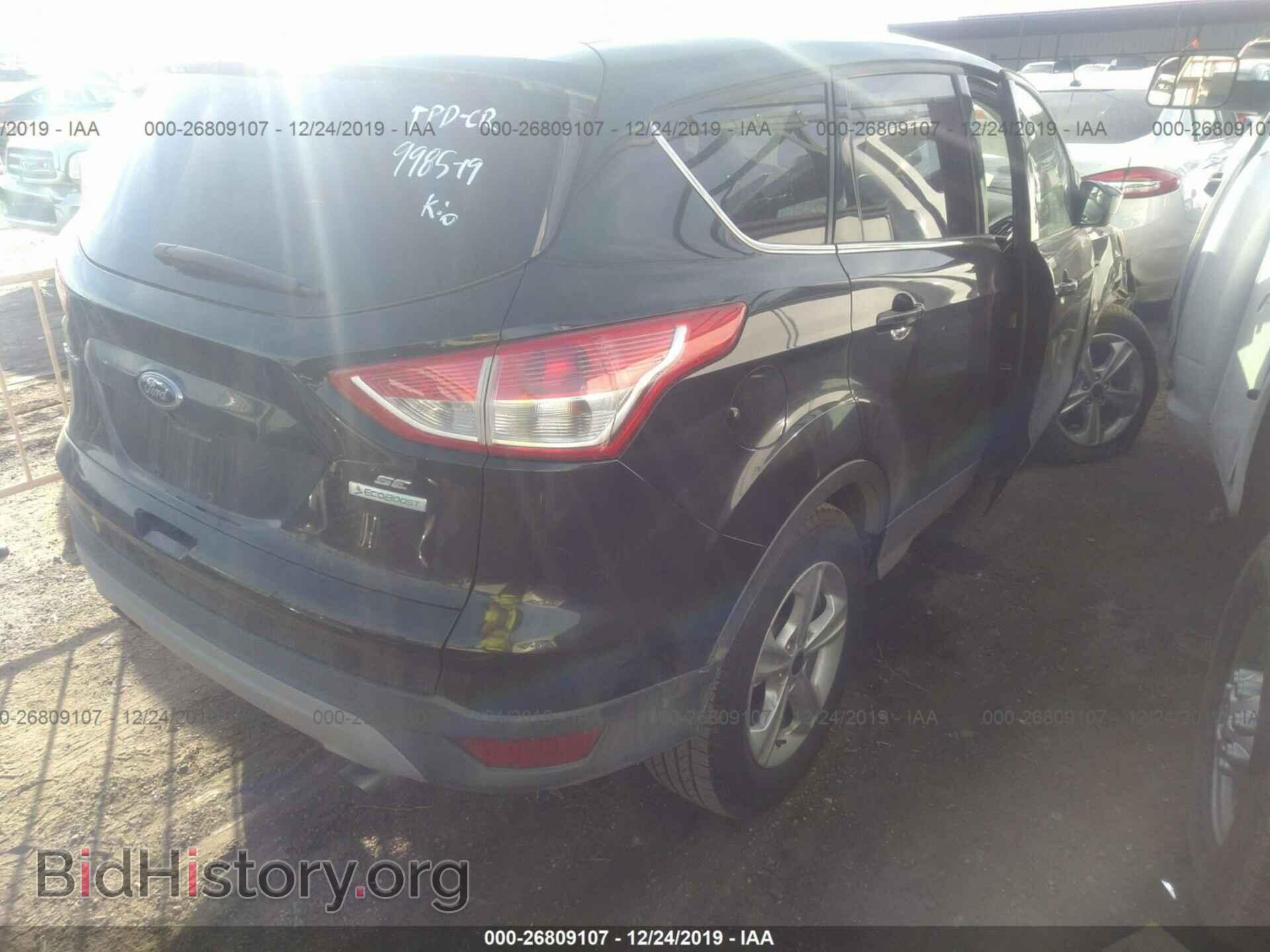 2014 FORD ESCAPE - VIN: 1FMCU0GX0EUC20738 - Фото 4