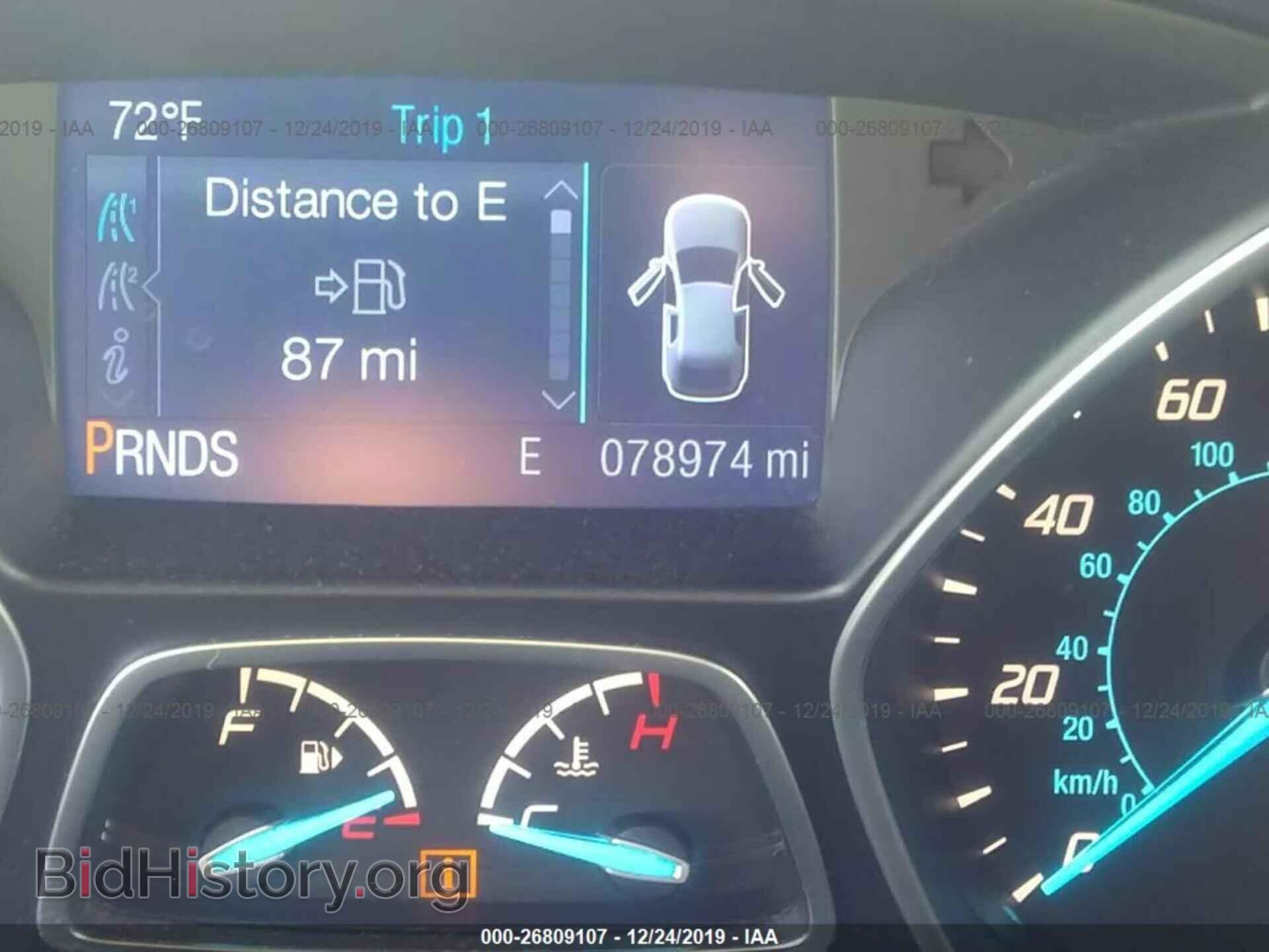 2014 FORD ESCAPE - VIN: 1FMCU0GX0EUC20738 - Фото 7