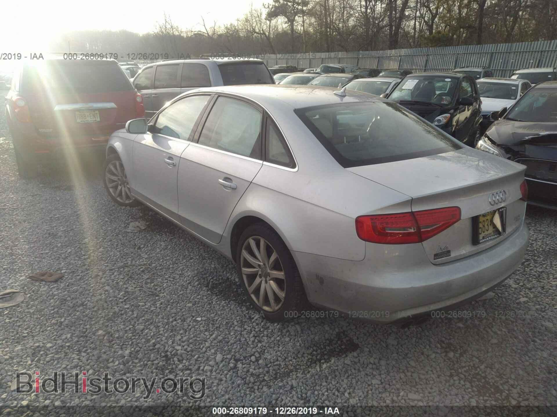 2013 AUDI A4 - VIN: WAUFFAFL3DN034200 - Фото 3