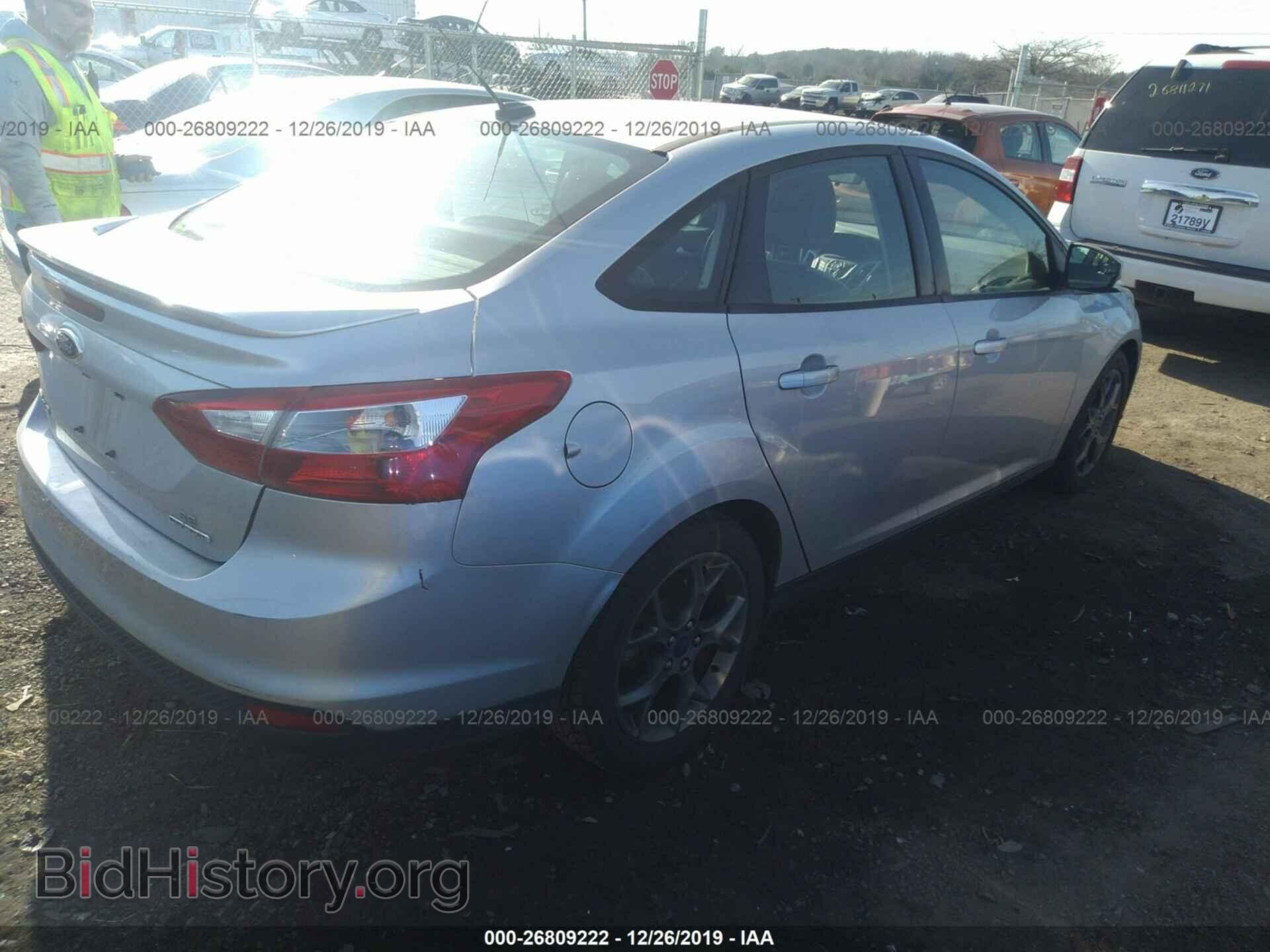 2013 FORD FOCUS - VIN: 1FADP3F28DL302203 - Фото 4