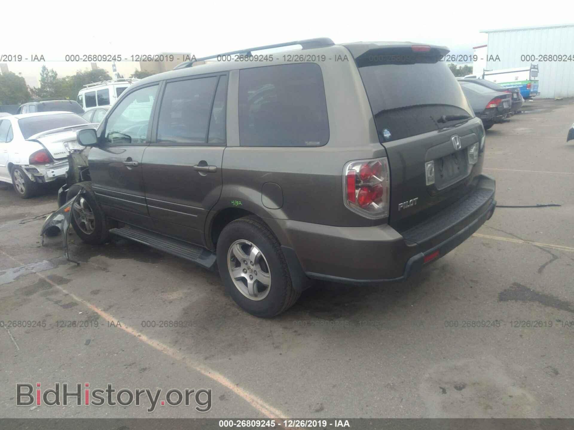 2006 HONDA PILOT - VIN: 5FNYF28596B051181 - Фото 3