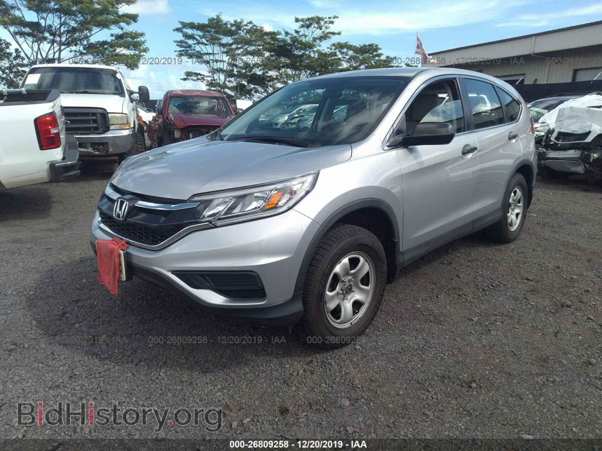 2015 HONDA CR-V - VIN: 5J6RM4H32FL079612 - Фото 2