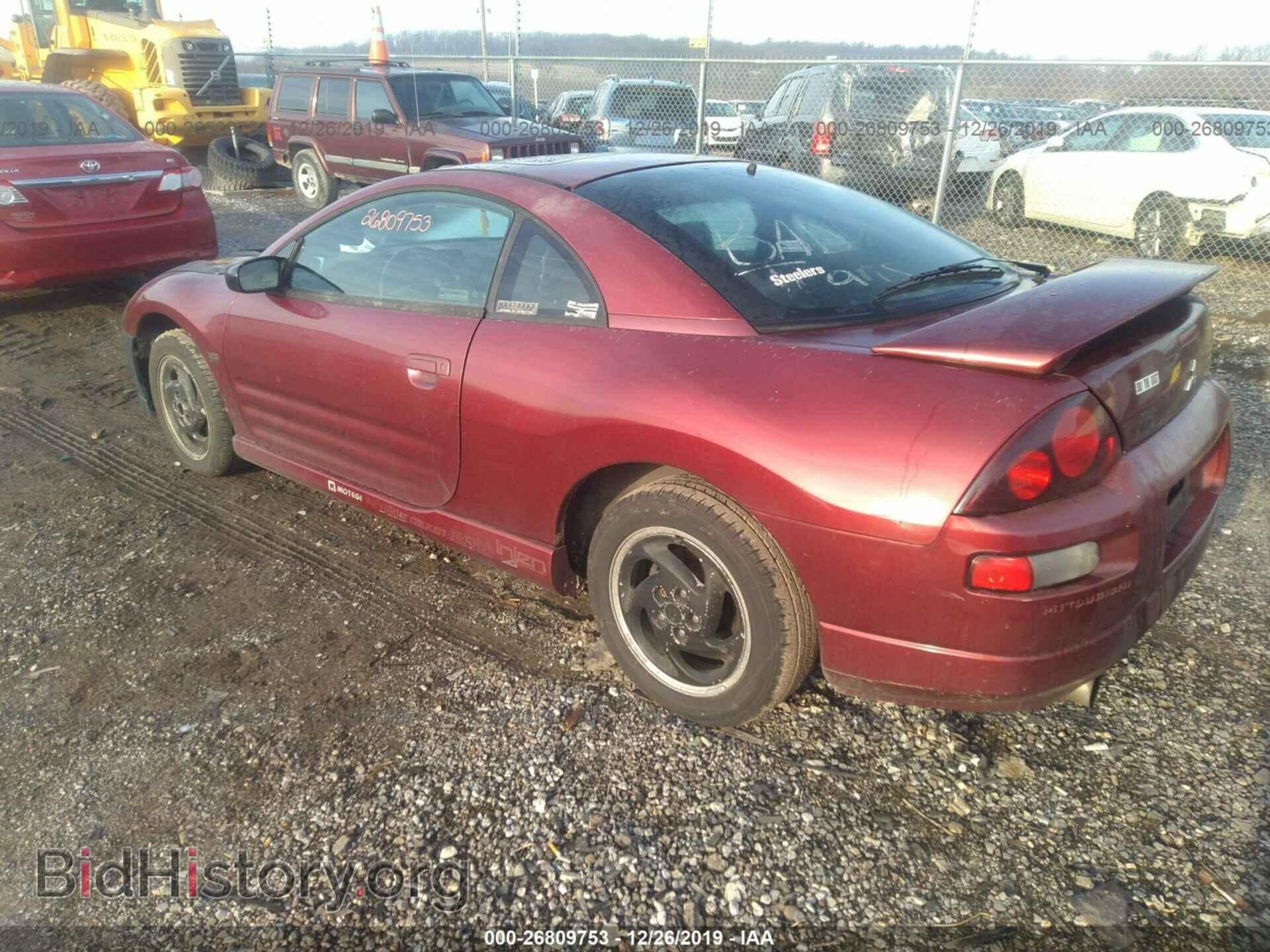 2001 MITSUBISHI ECLIPSE - VIN: 4A3AC54H31E187003 - Photo 3