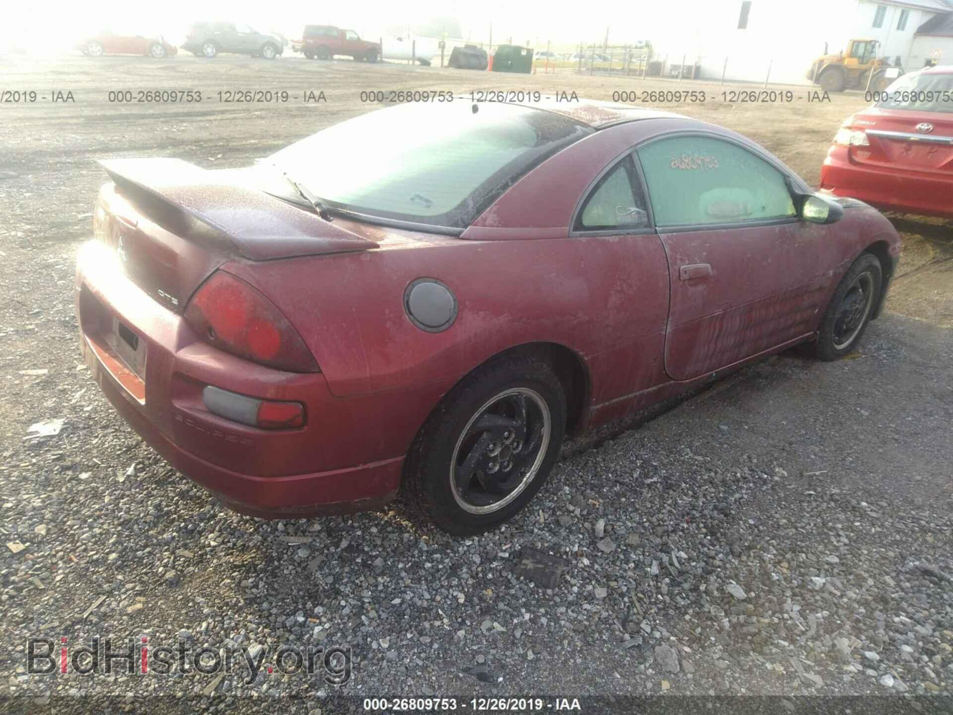 2001 MITSUBISHI ECLIPSE - VIN: 4A3AC54H31E187003 - Photo 4