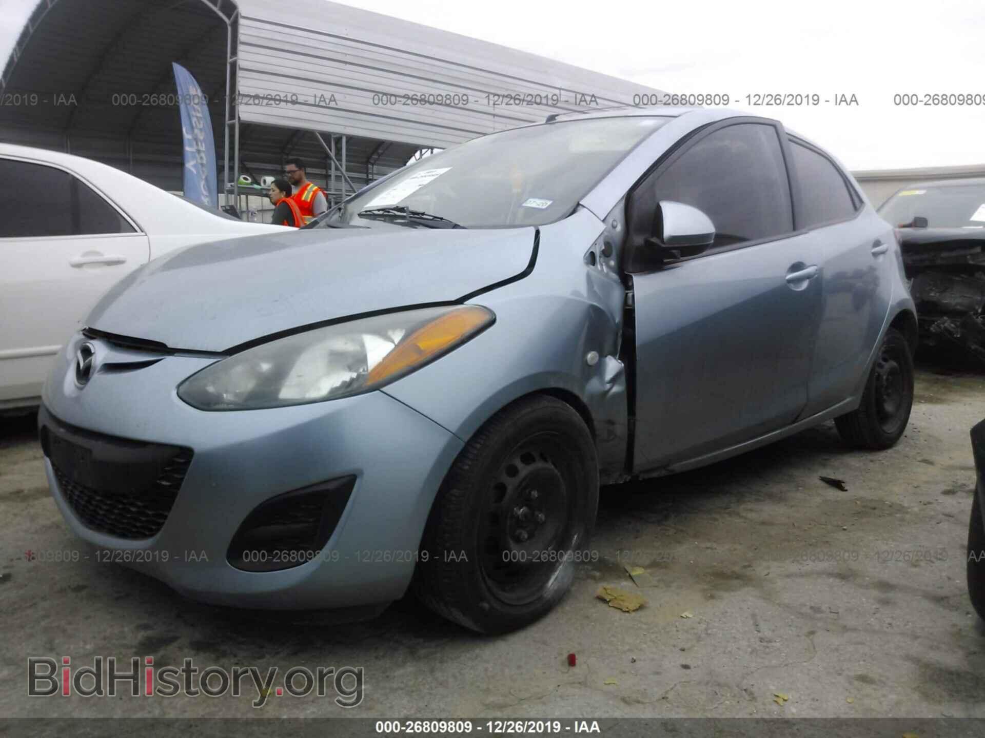 2013 MAZDA MAZDA2 - VIN: JM1DE1KY2D0166585 - Photo 2