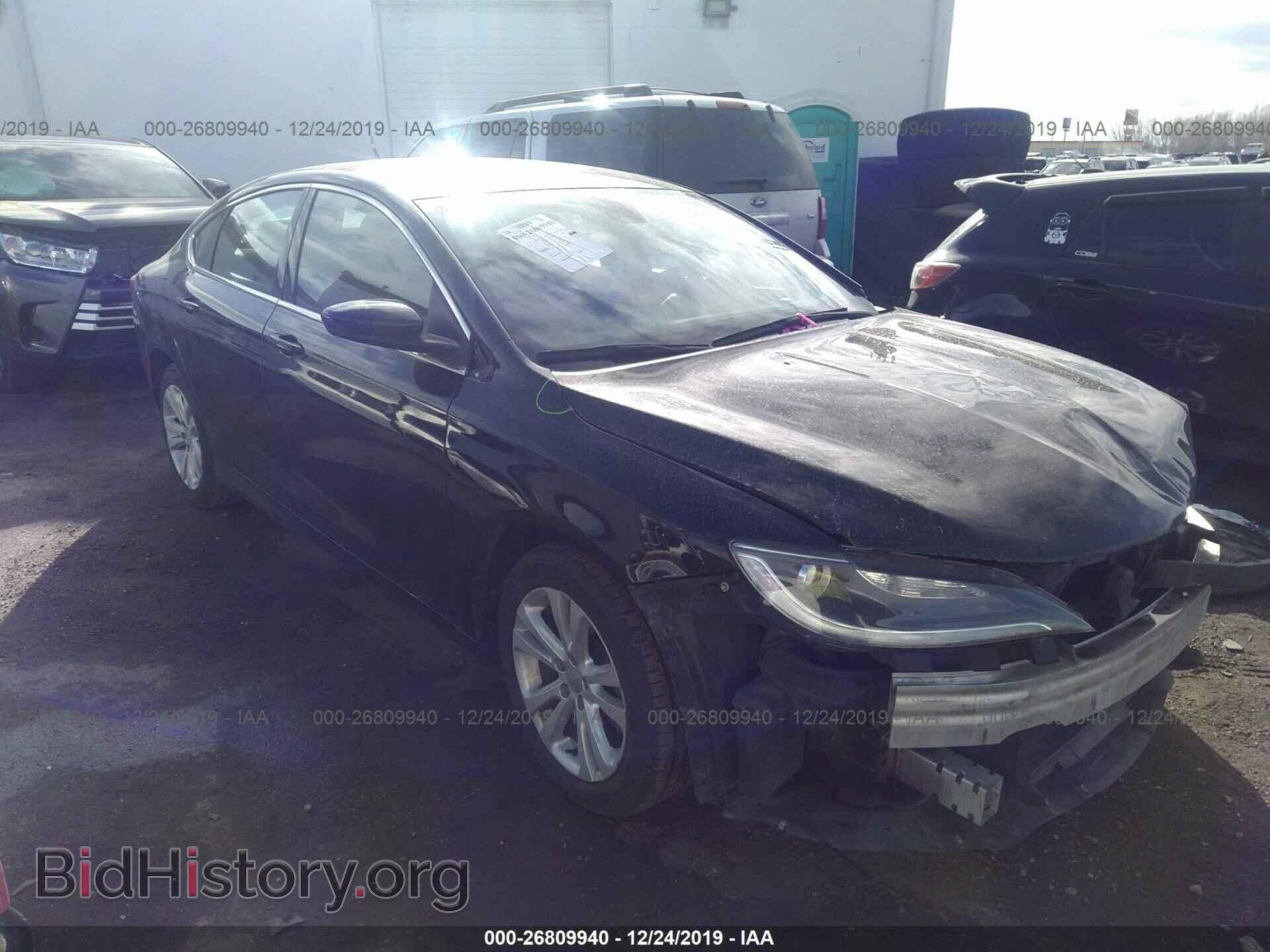 Photo 1C3CCCAB3FN657669 - CHRYSLER 200 2015