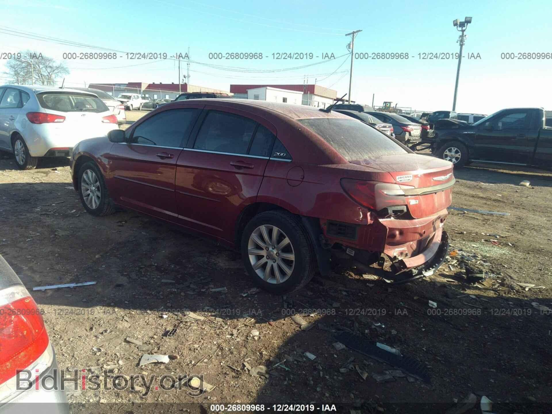 2013 CHRYSLER 200 - VIN: 1C3CCBBG4DN704371 - Фото 3