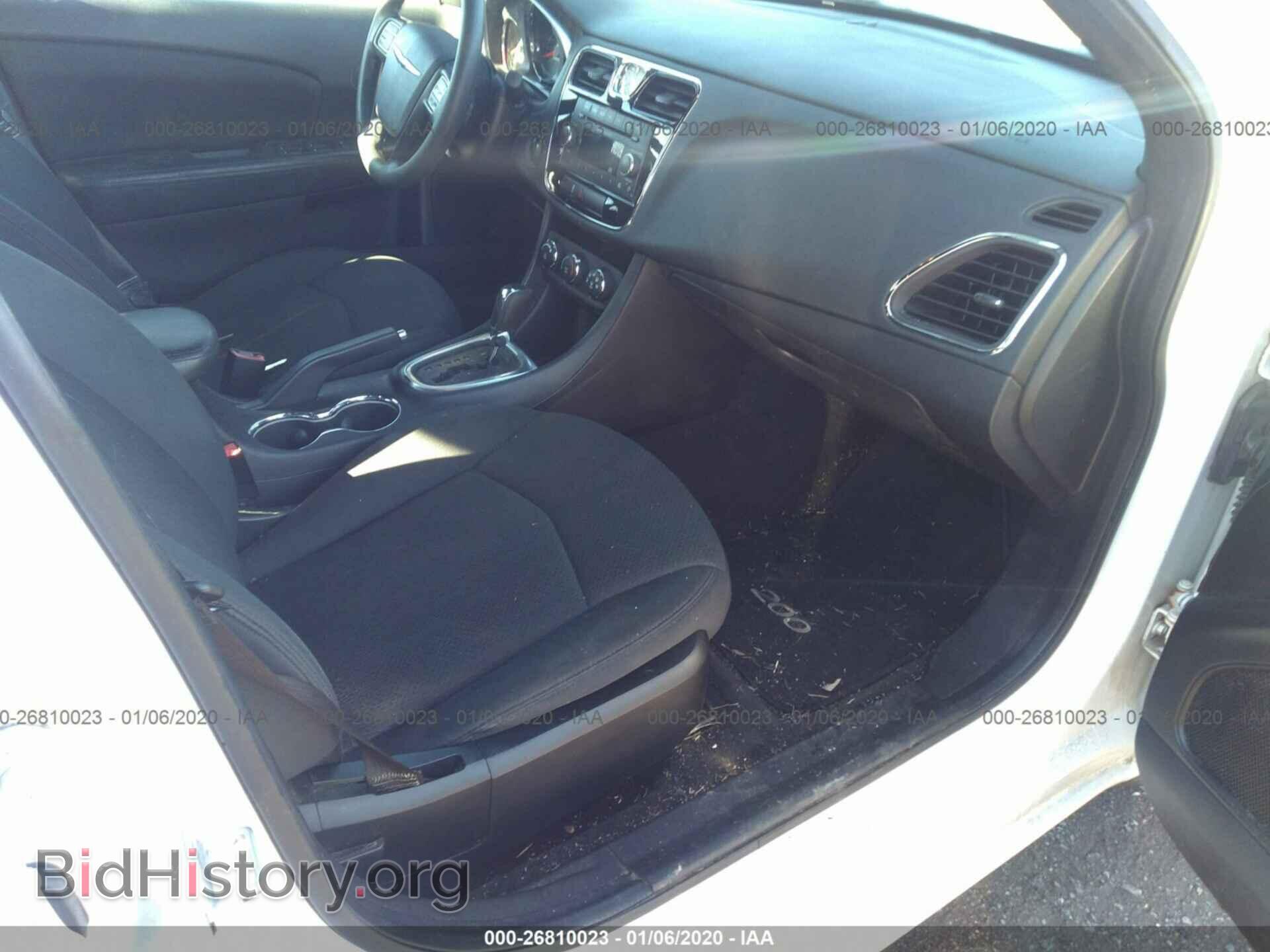 2012 CHRYSLER 200 - VIN: 1C3CCBAB9CN117443 - Фото 5