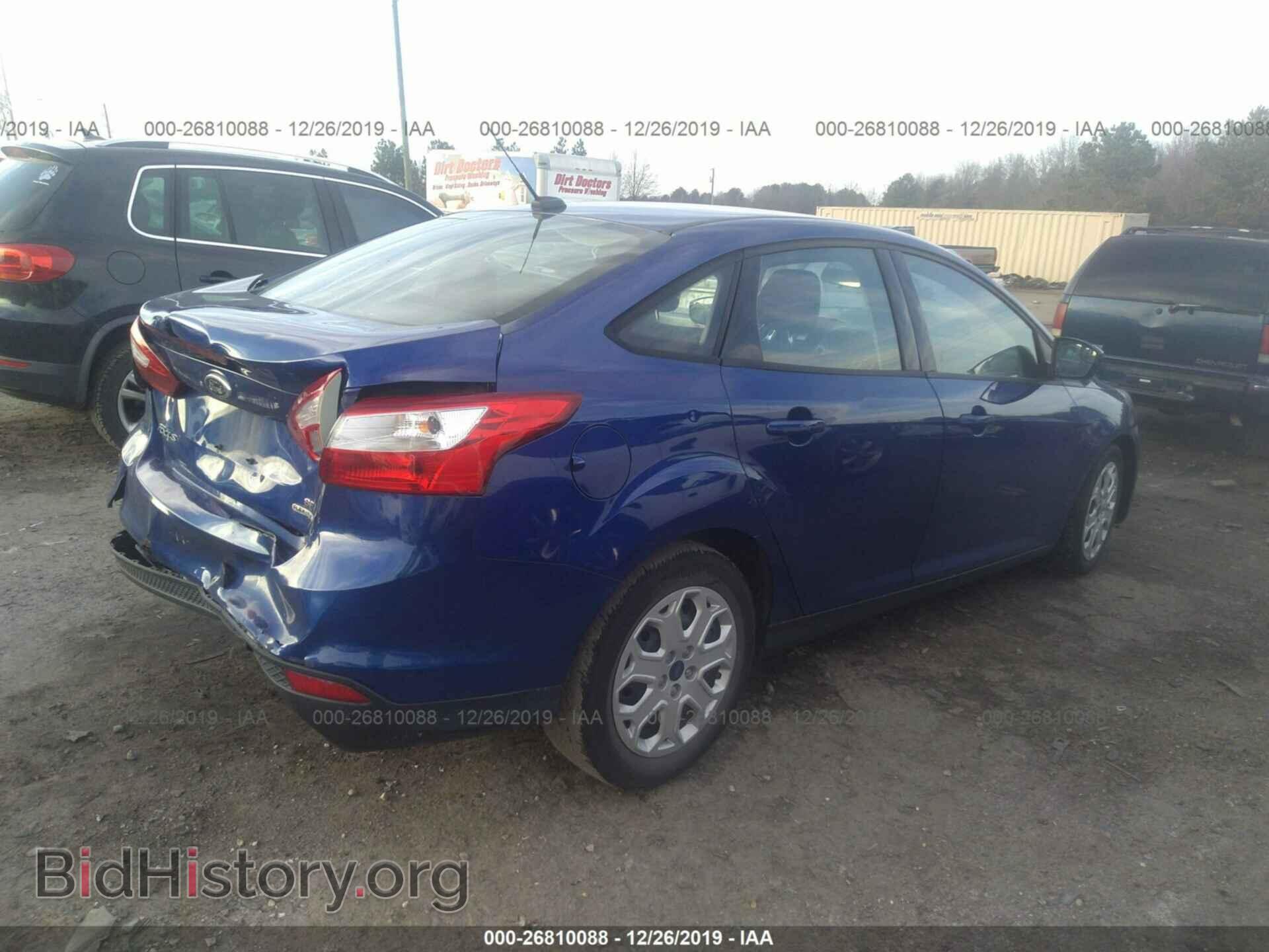 2012 FORD FOCUS - VIN: 1FAHP3F25CL385461 - Photo 4