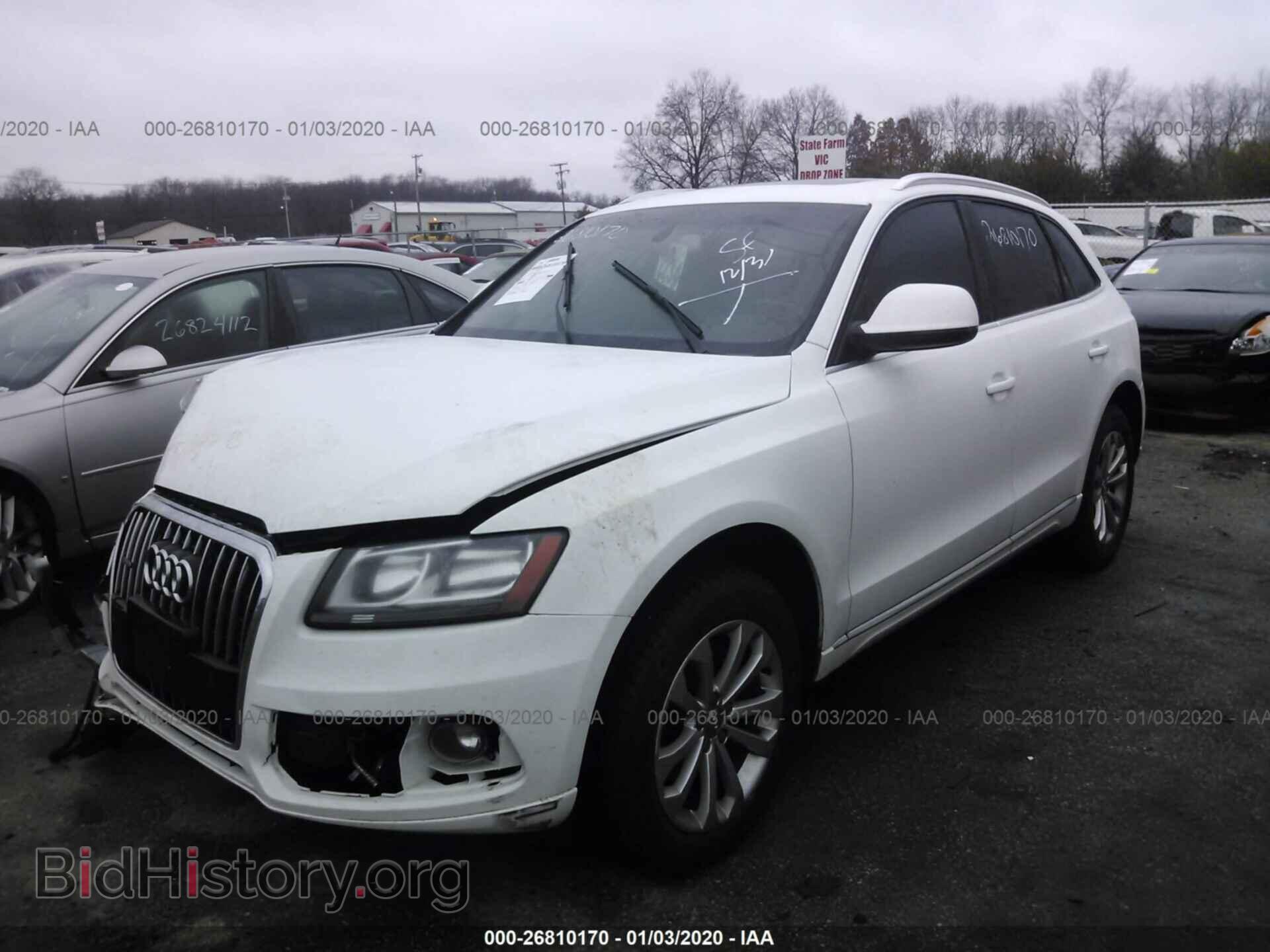 2014 AUDI Q5 - VIN: WA1CFAFP7EA052176 - Фото 2