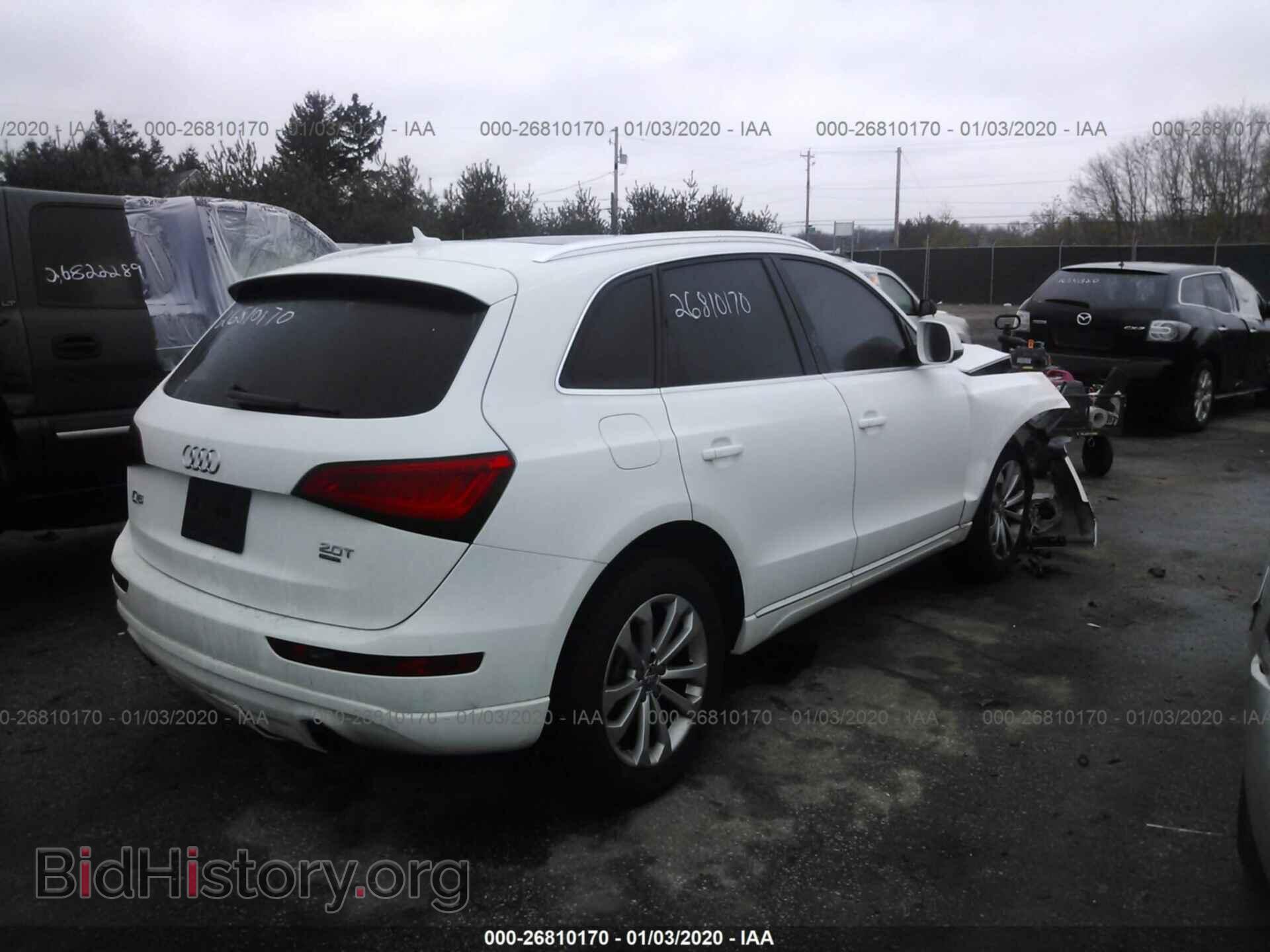 2014 AUDI Q5 - VIN: WA1CFAFP7EA052176 - Фото 4