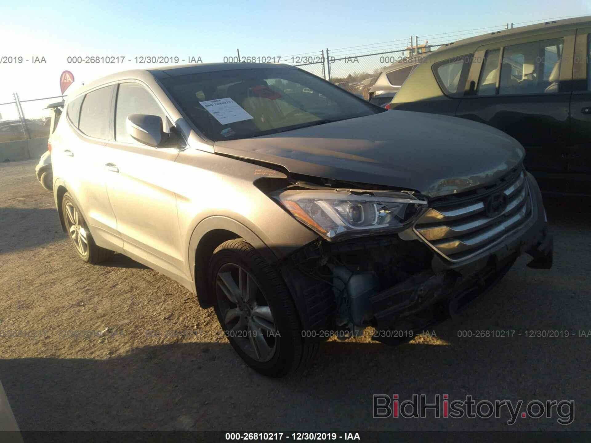 Photo 5XYZW3LA5DG085400 - HYUNDAI SANTA FE SPORT 2013