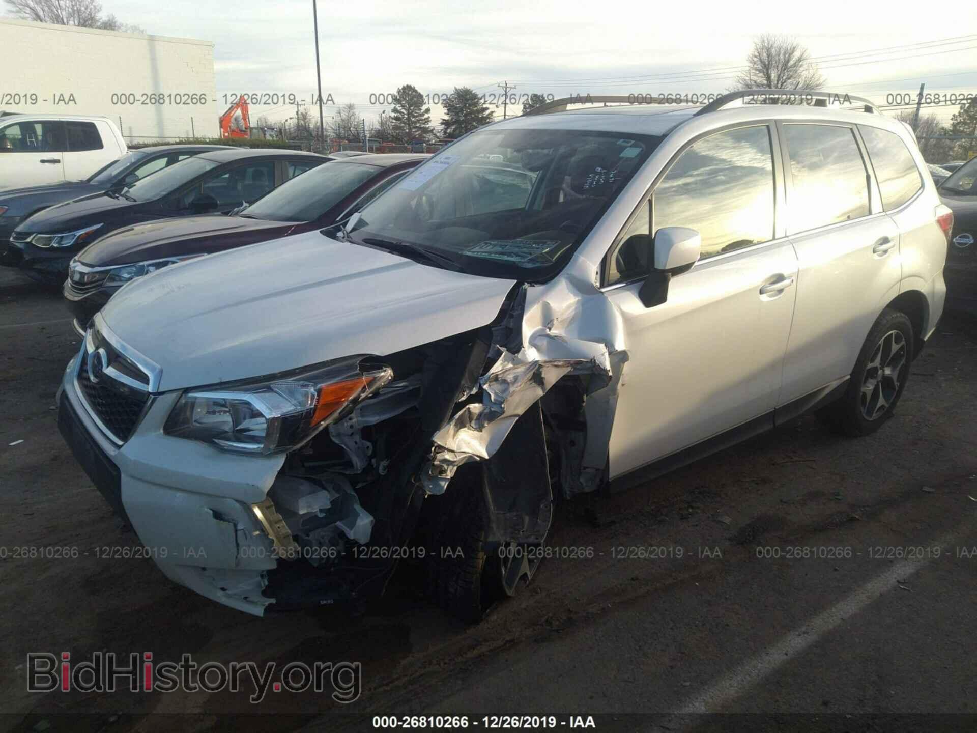 2014 SUBARU FORESTER - VIN: JF2SJGDCXEH462658 - Фото 2