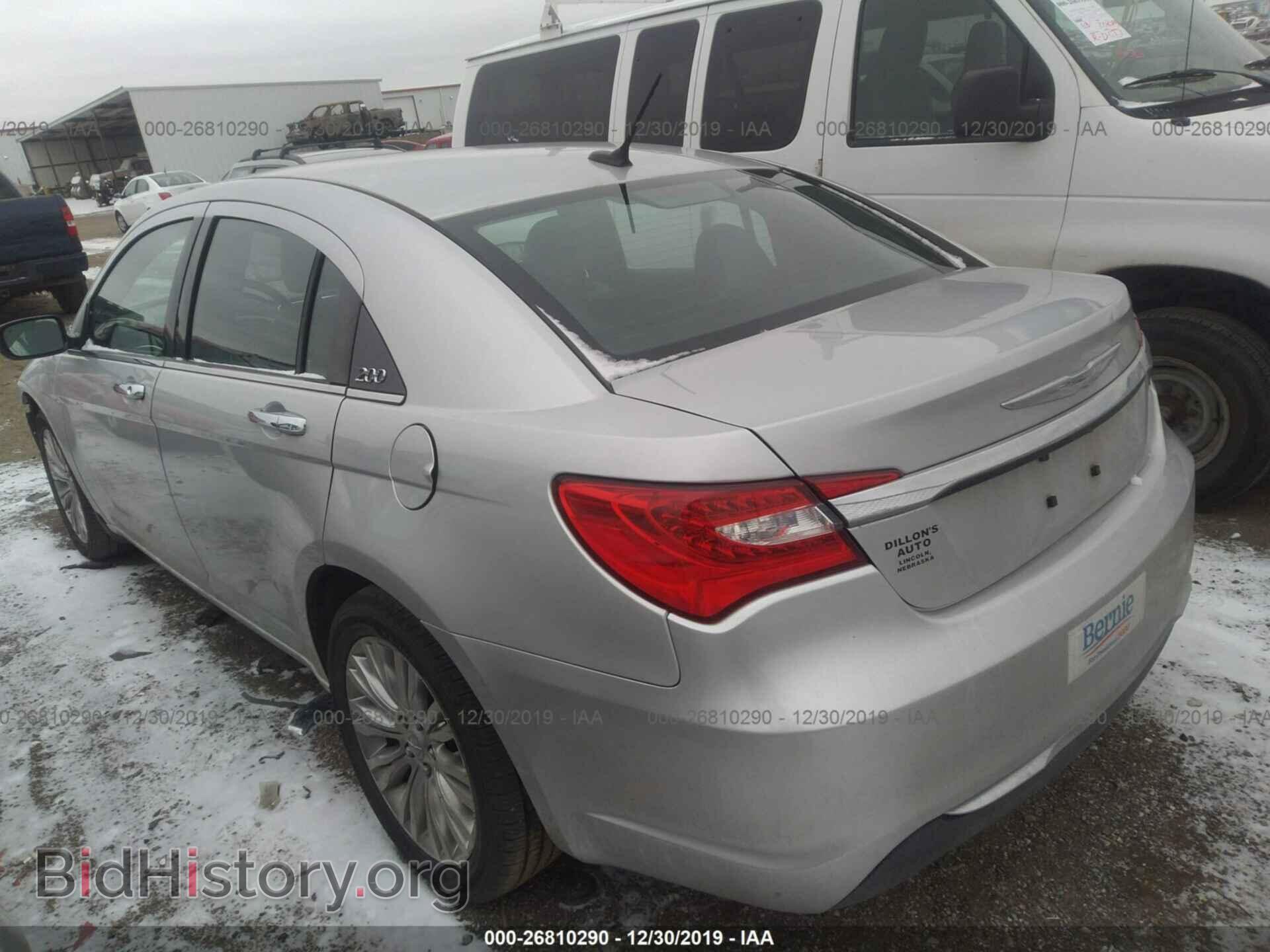 2012 CHRYSLER 200 - VIN: 1C3CCBCB0CN303577 - Photo 3