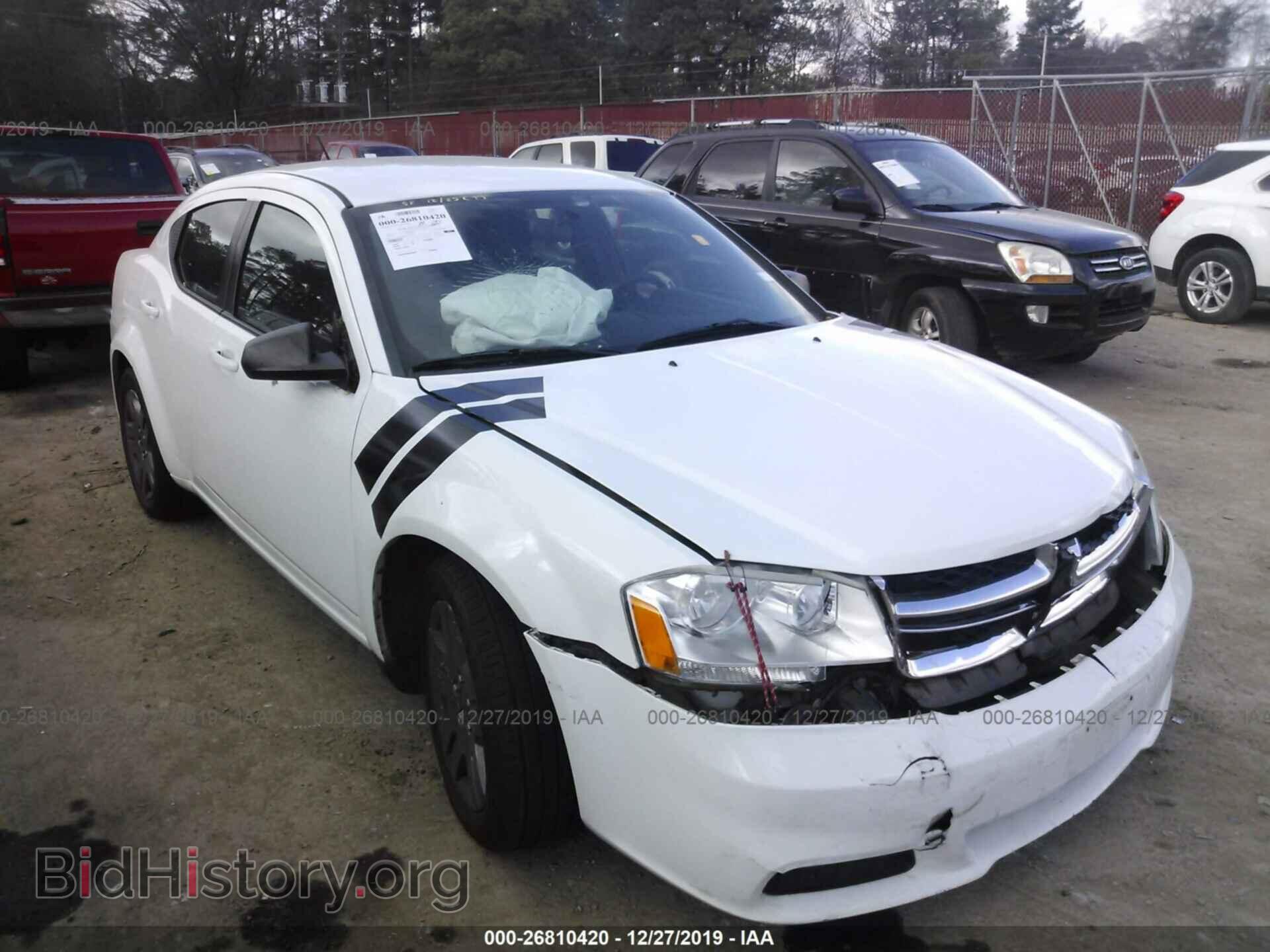 Photo 1C3CDZAB9DN616976 - DODGE AVENGER 2013