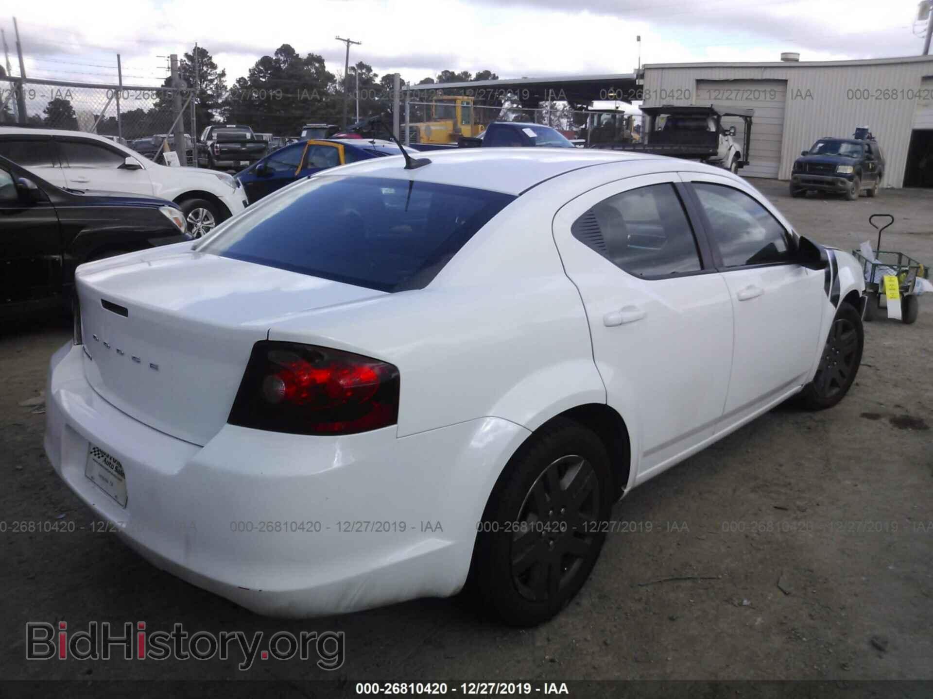 2013 DODGE AVENGER - VIN: 1C3CDZAB9DN616976 - Фото 4