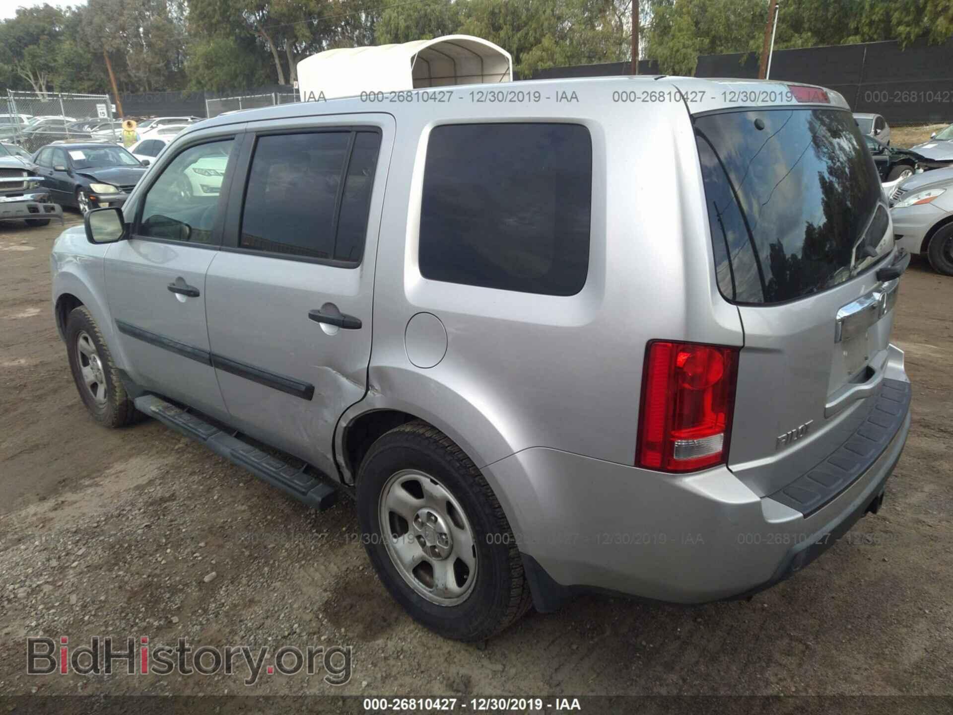 2011 HONDA PILOT - VIN: 5FNYF3H29BB008594 - Фото 3