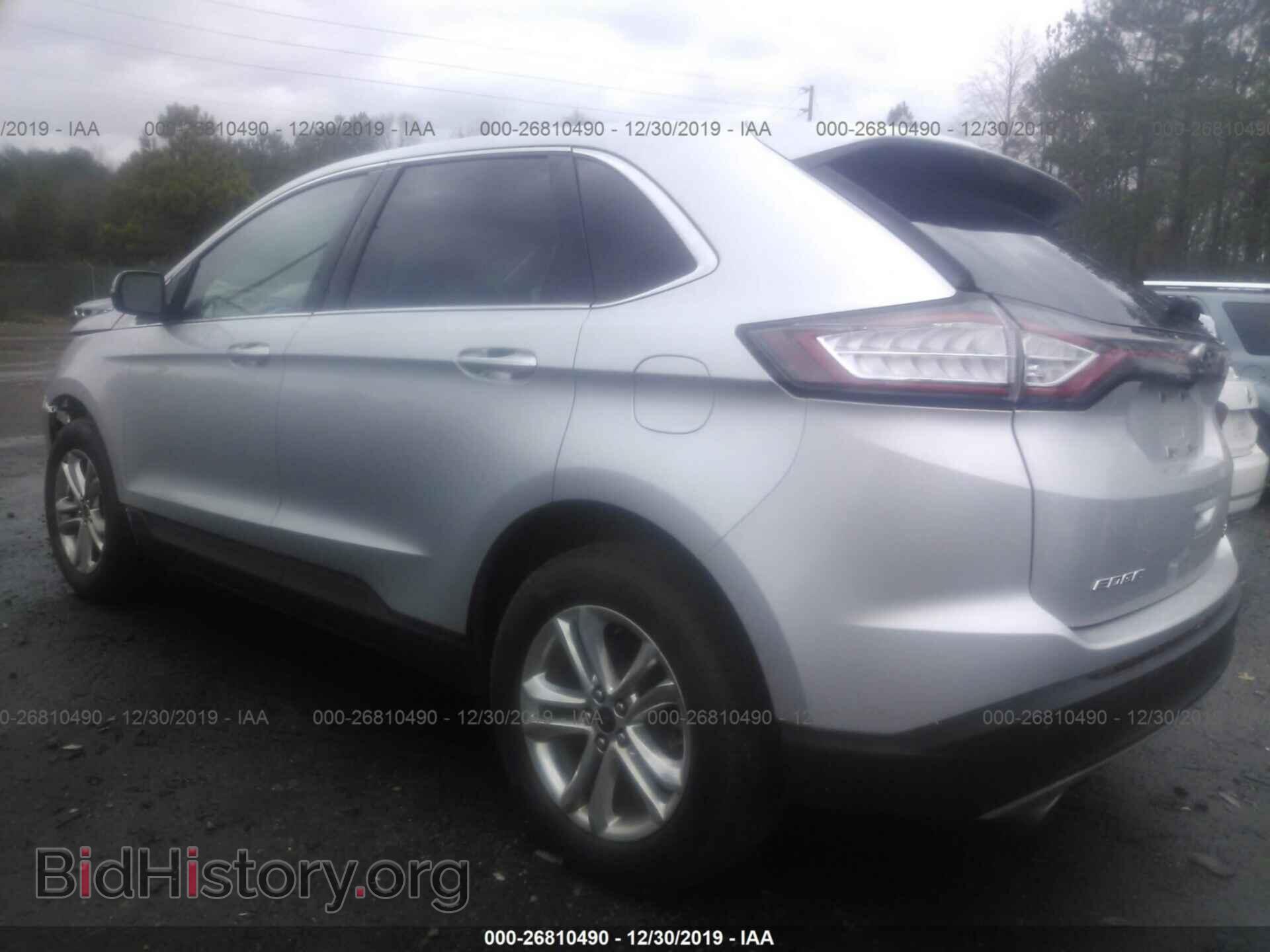 2016 FORD EDGE - VIN: 2FMPK3J9XGBB86710 - Фото 3