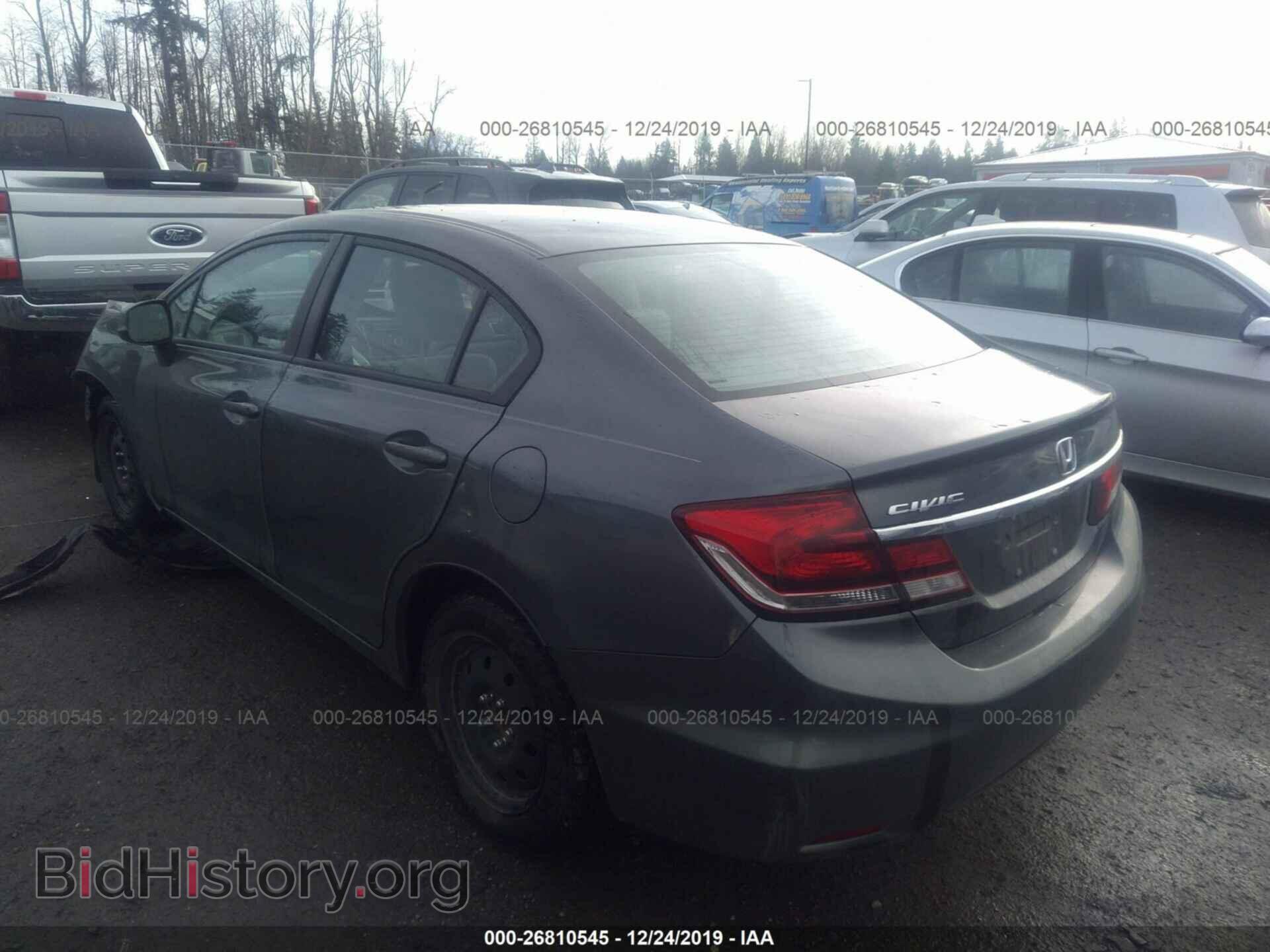 2013 HONDA CIVIC - VIN: 19XFB2F56DE232991 - Фото 3