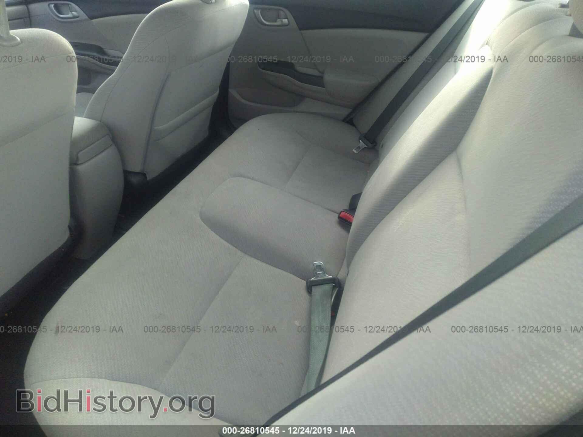 2013 HONDA CIVIC - VIN: 19XFB2F56DE232991 - Фото 8
