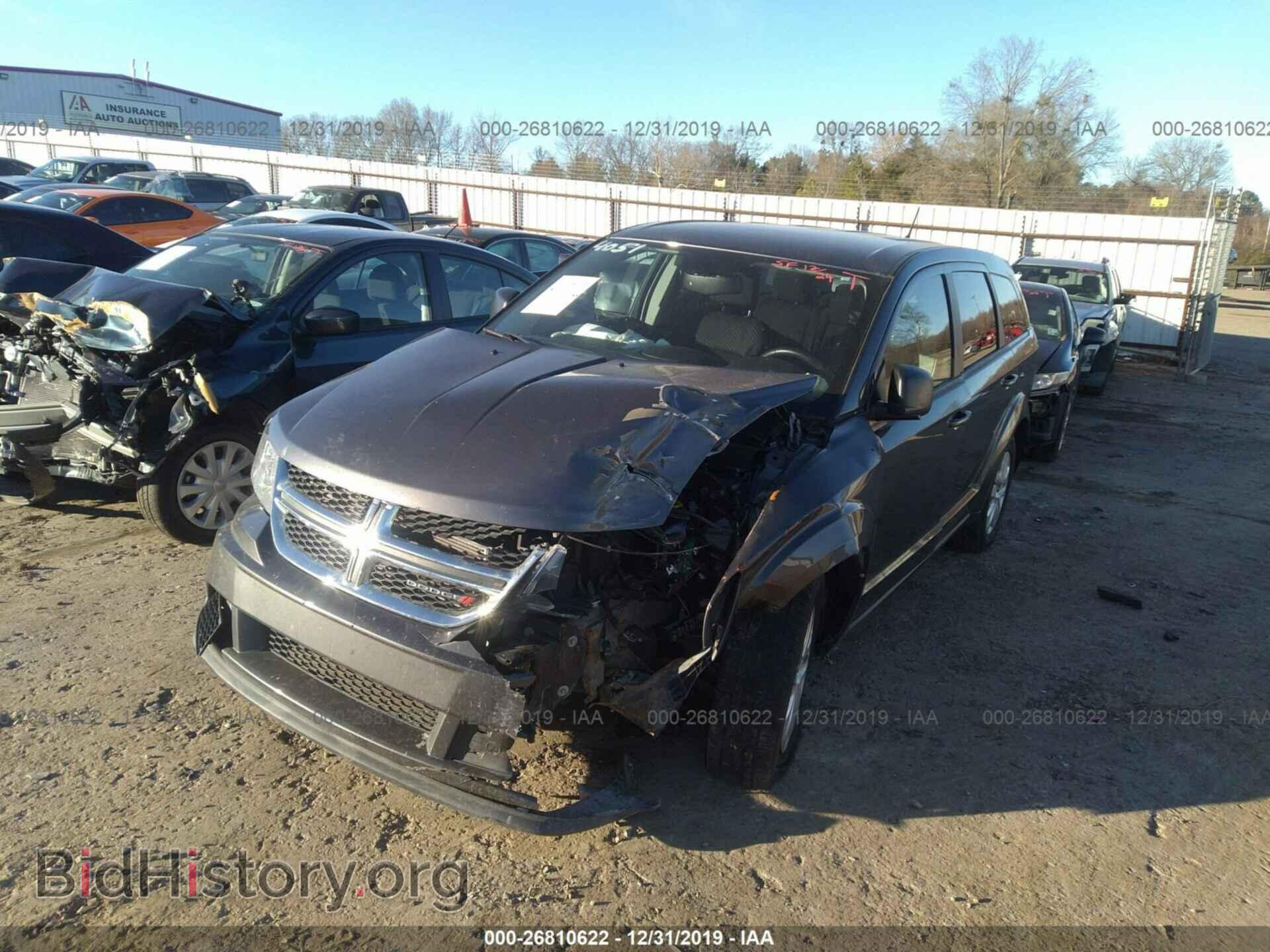 2014 DODGE JOURNEY - VIN: 3C4PDCAB8ET313828 - Фото 2