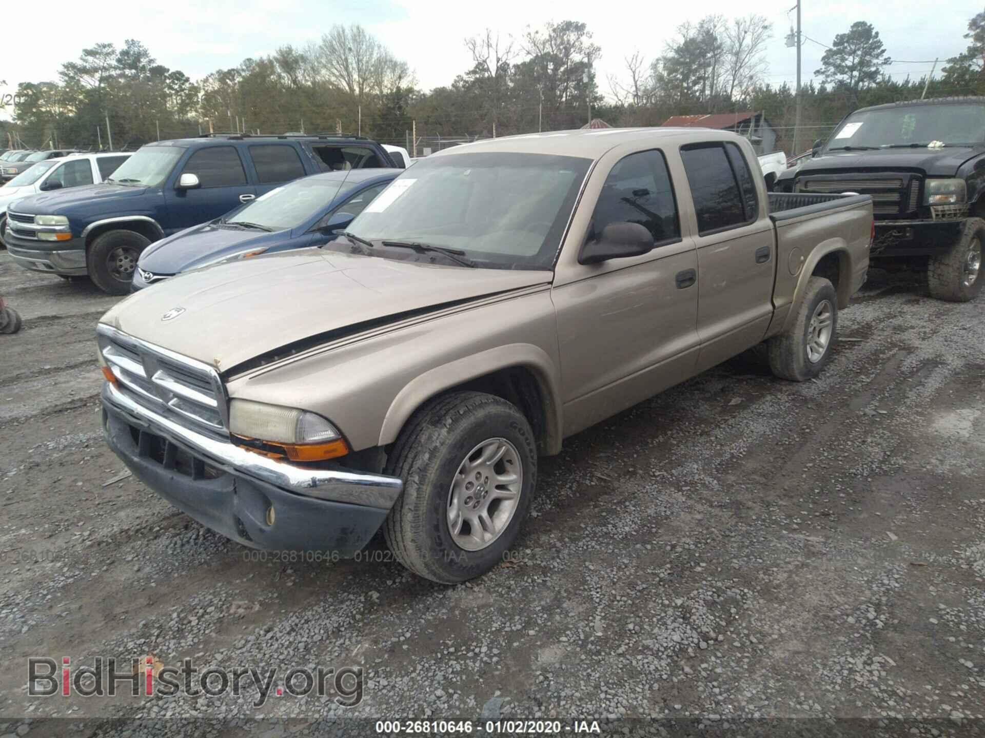 2004 DODGE DAKOTA - VIN: 1D7HL48N84S602209 - Фото 2