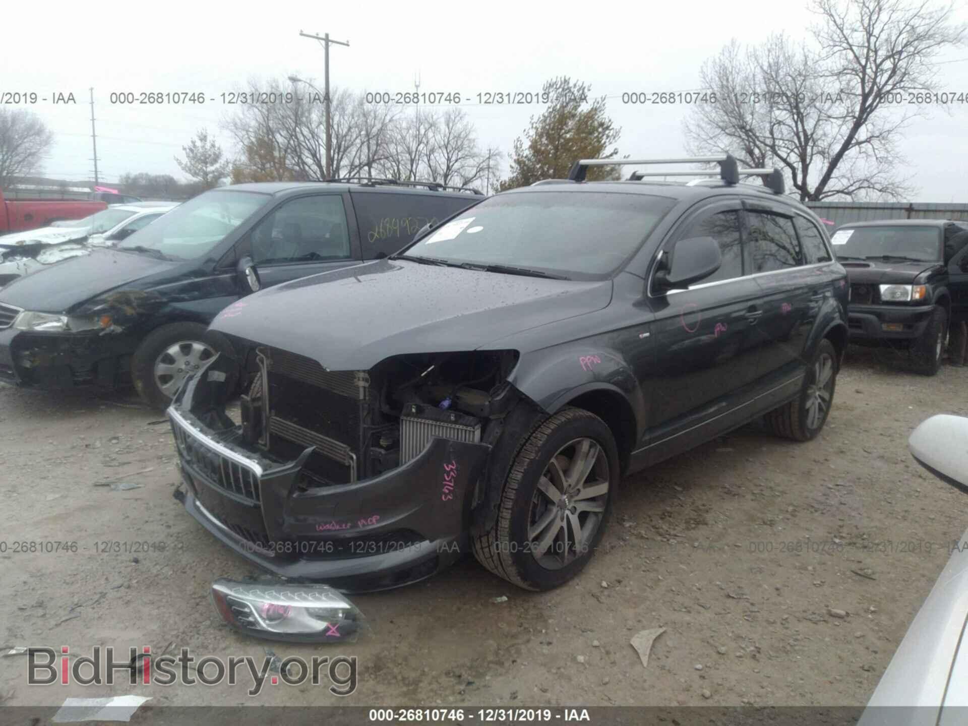 2011 AUDI Q7 - VIN: WA1WMAFE2BD007416 - Фото 2