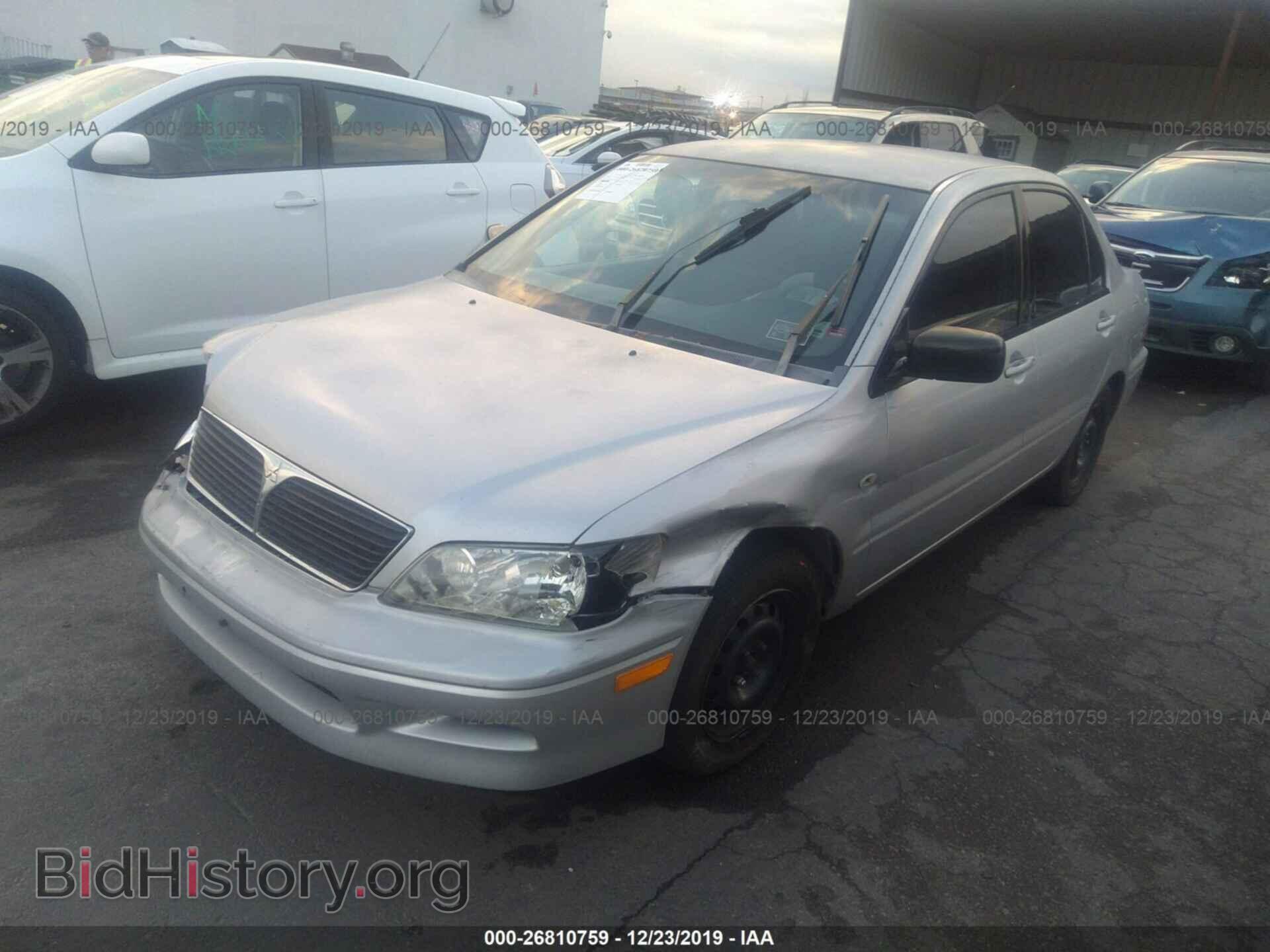 2002 MITSUBISHI LANCER - VIN: JA3AJ26E12U030683 - Фото 2
