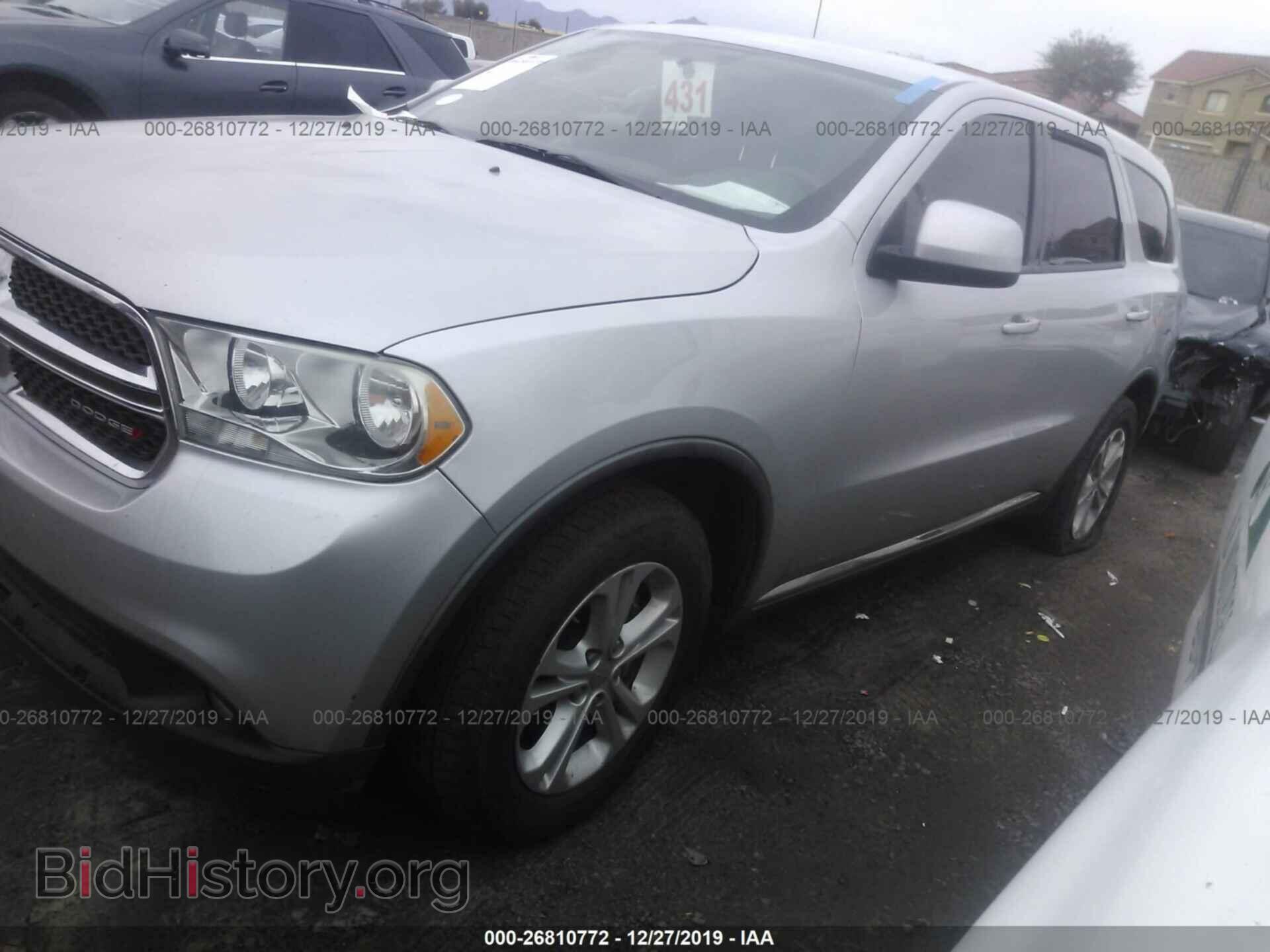 2011 DODGE DURANGO - VIN: 1D4RD2GG5BC653468 - Фото 2