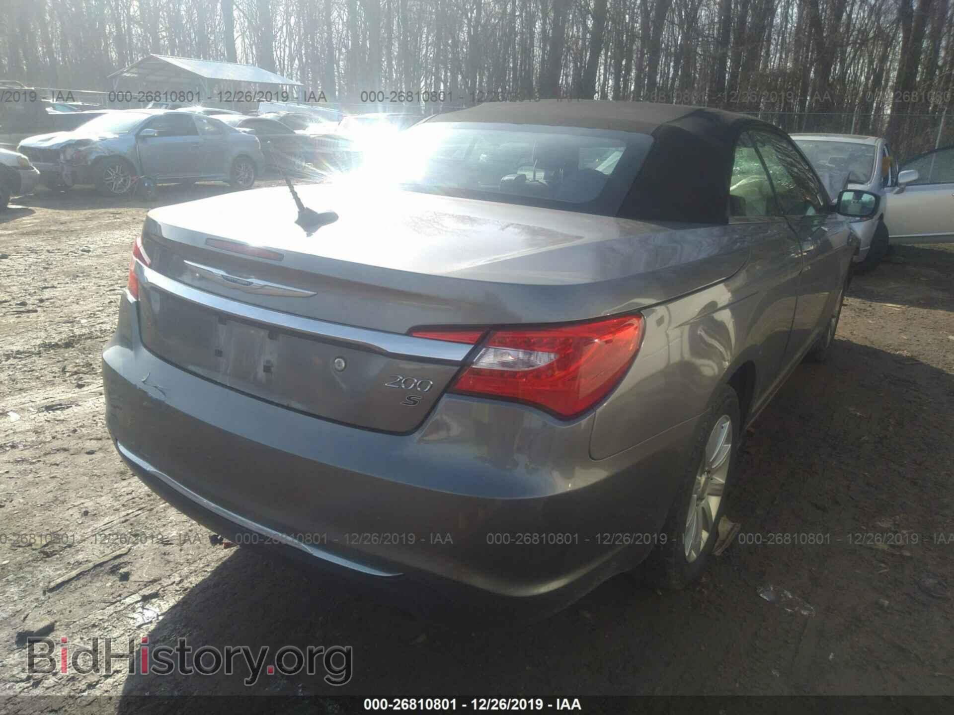 2013 CHRYSLER 200 - VIN: 1C3BCBEB5DN511464 - Фото 4