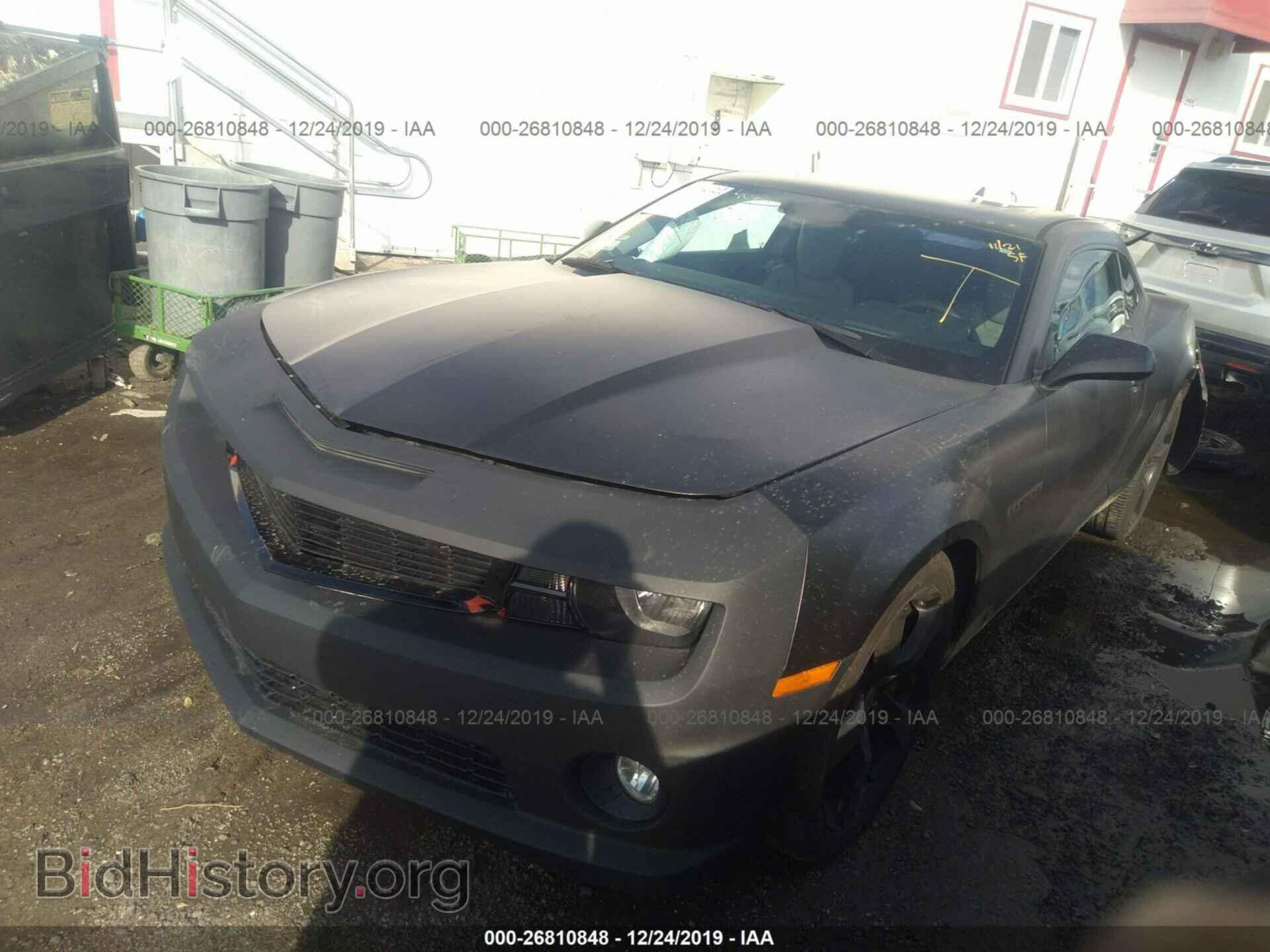 2011 CHEVROLET CAMARO - VIN: 2G1FK1EJ8B9173875 - Фото 2