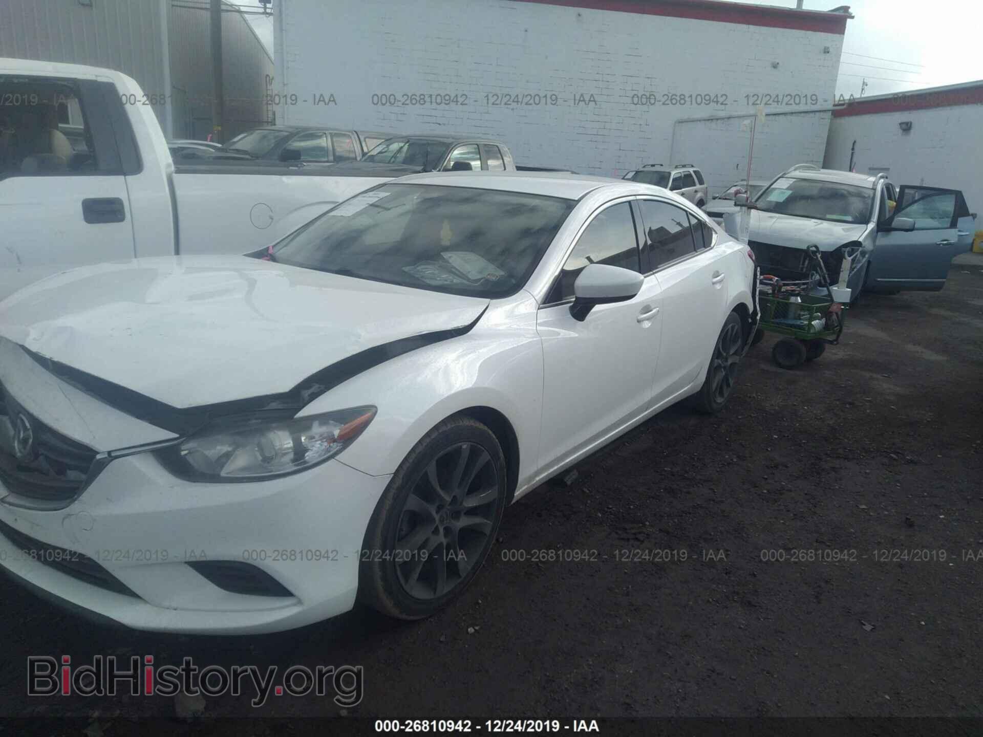 2014 MAZDA 6 - VIN: JM1GJ1V54E1105809 - Фото 2