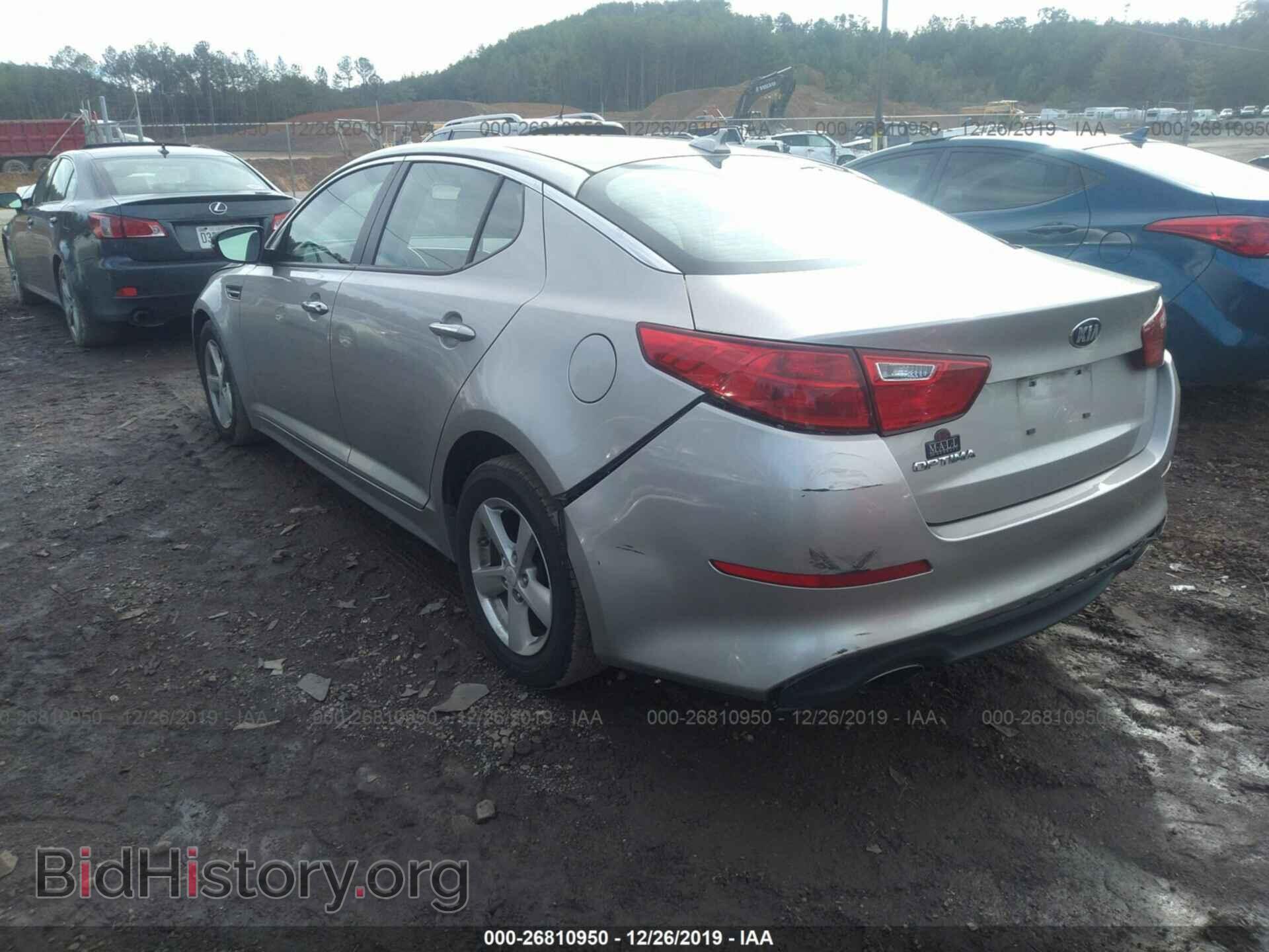 2015 KIA OPTIMA - VIN: KNAGM4A70F5559725 - Фото 3