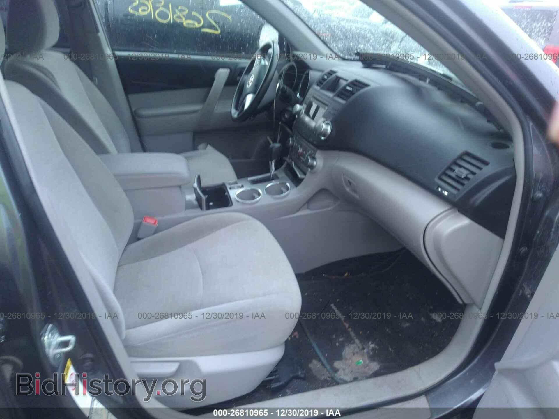 2012 TOYOTA HIGHLANDER - VIN: 5TDBK3EH1CS127375 - Фото 5