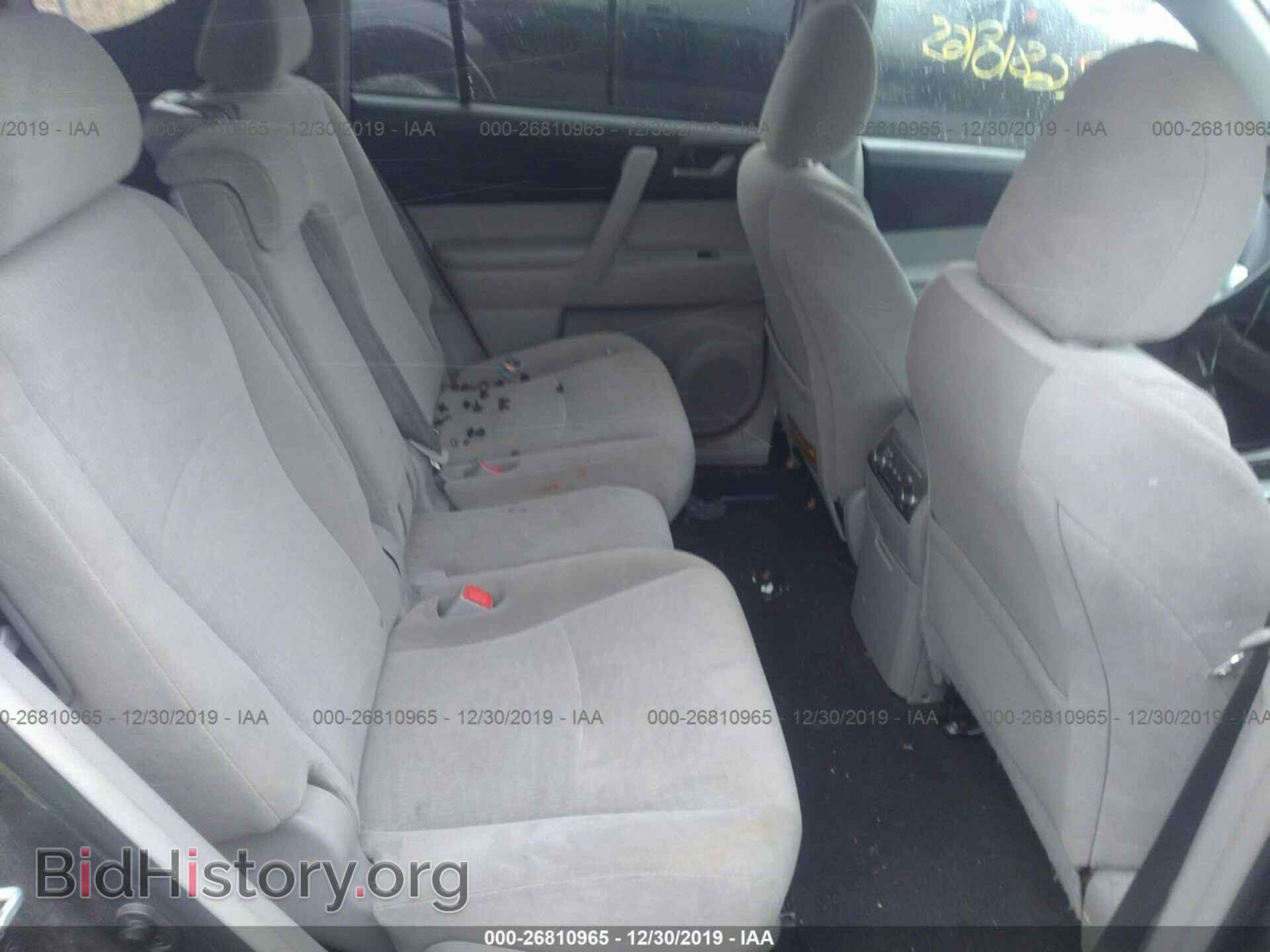2012 TOYOTA HIGHLANDER - VIN: 5TDBK3EH1CS127375 - Фото 8
